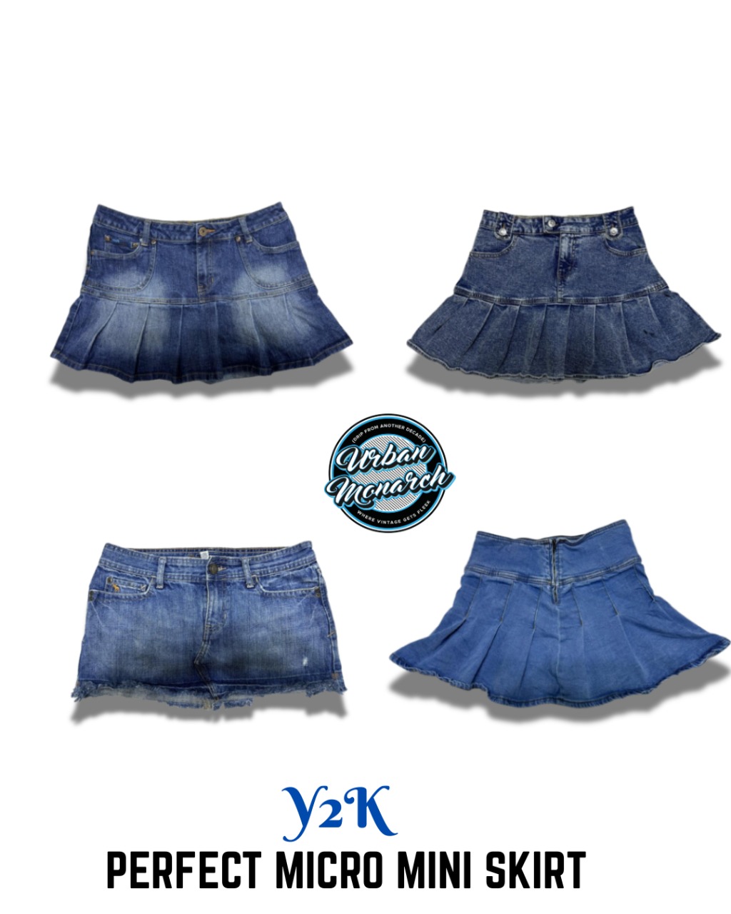 Jupes micro mini parfaites Y2K - UMW0033