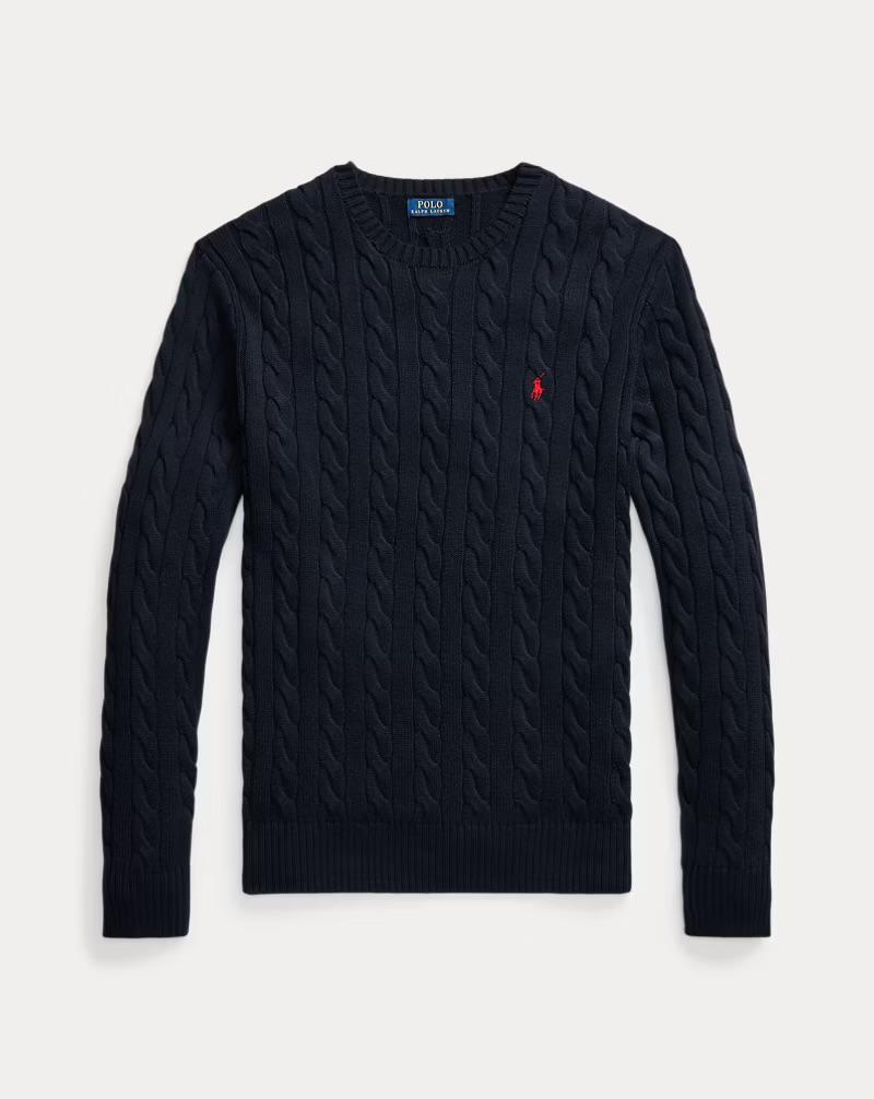 Ralph lauren Pullover mit Zopfmuster