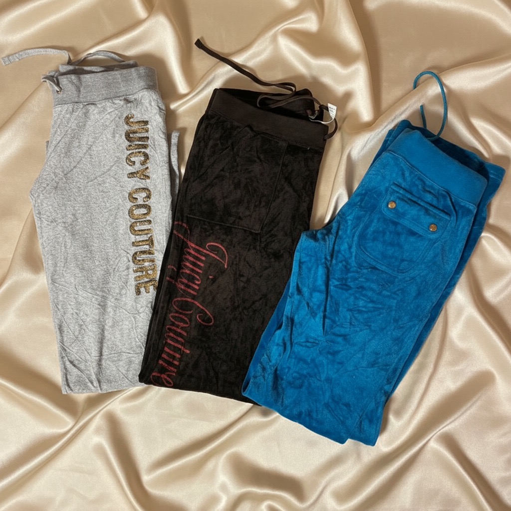 Calça Velour Clássica Juicy Couture (FF 1123)