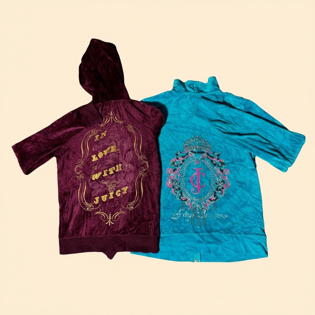 Juicy Couture Y2K Hoodie (FF 1119 )