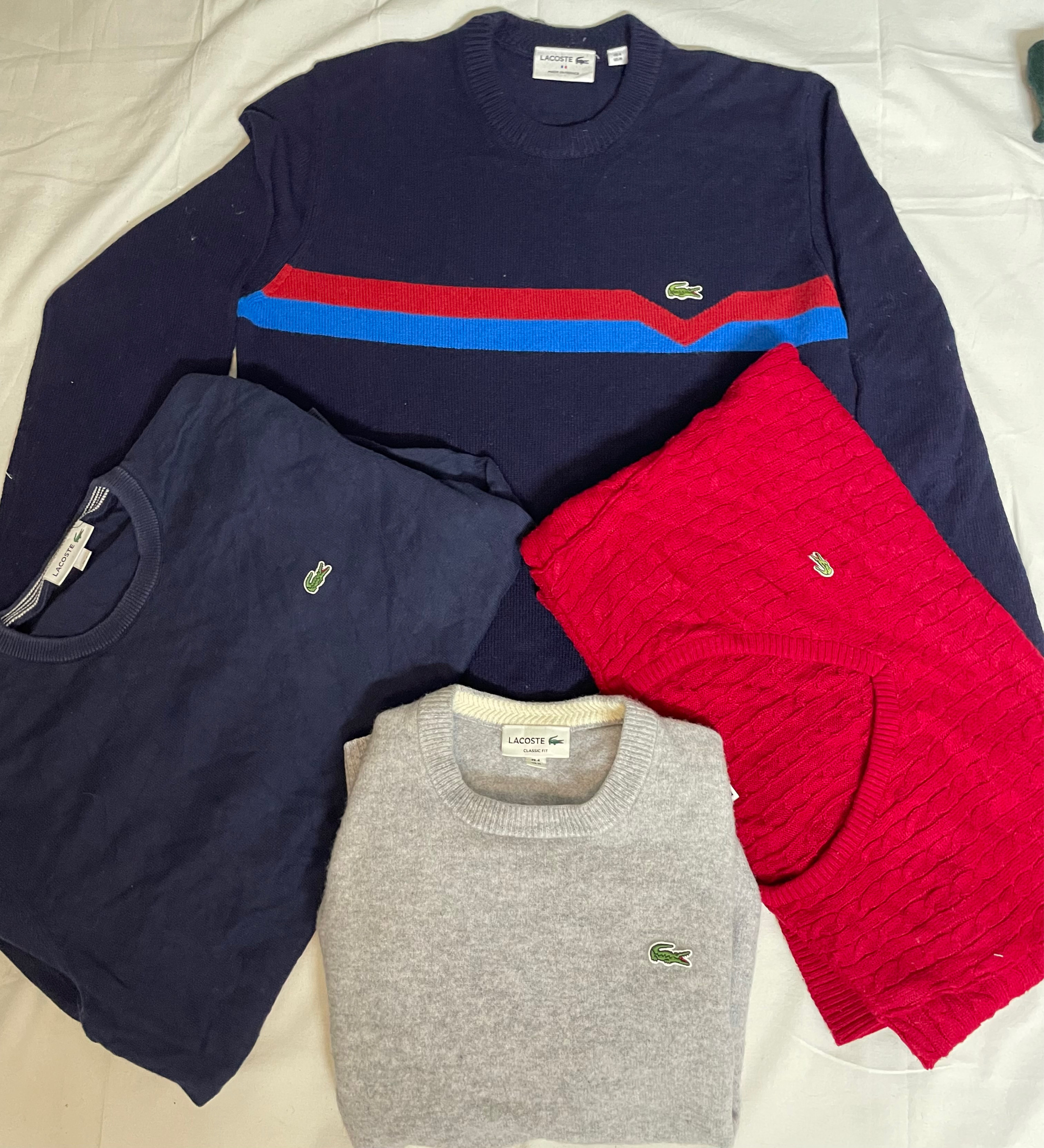 Lacoste sweaters