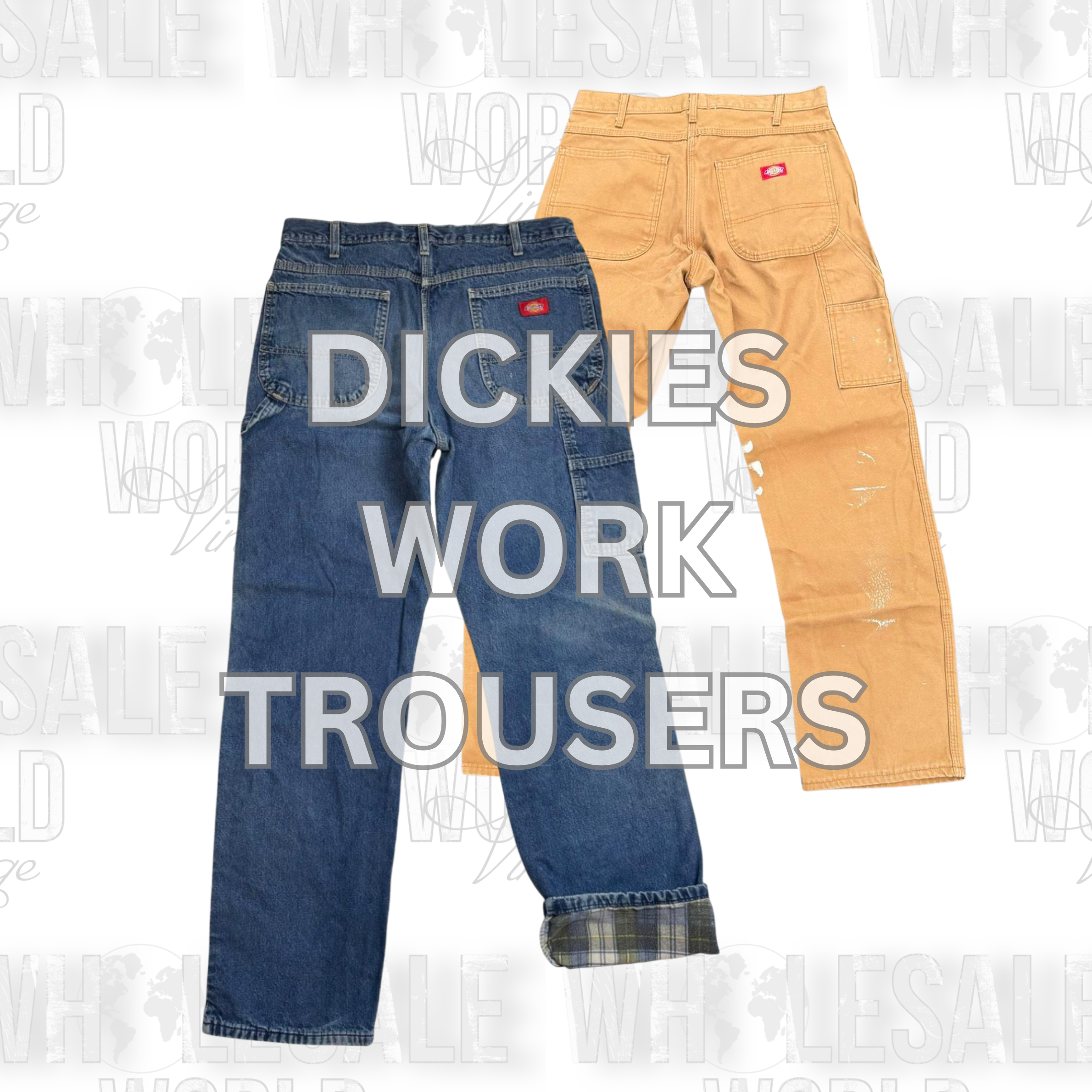 DICKIES WORK TROUSERS - GRADE AB