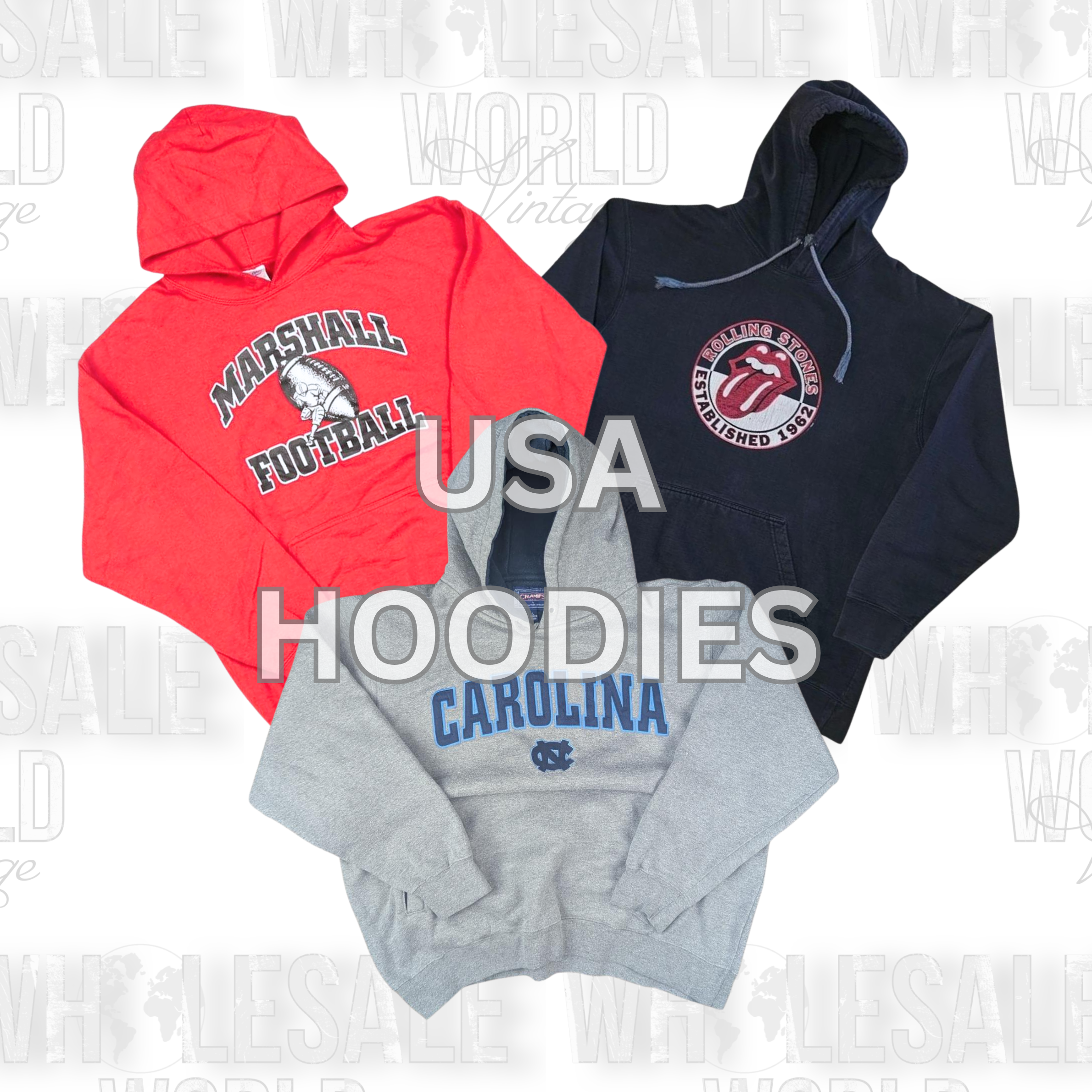 USA HOODIES - GRADE AB