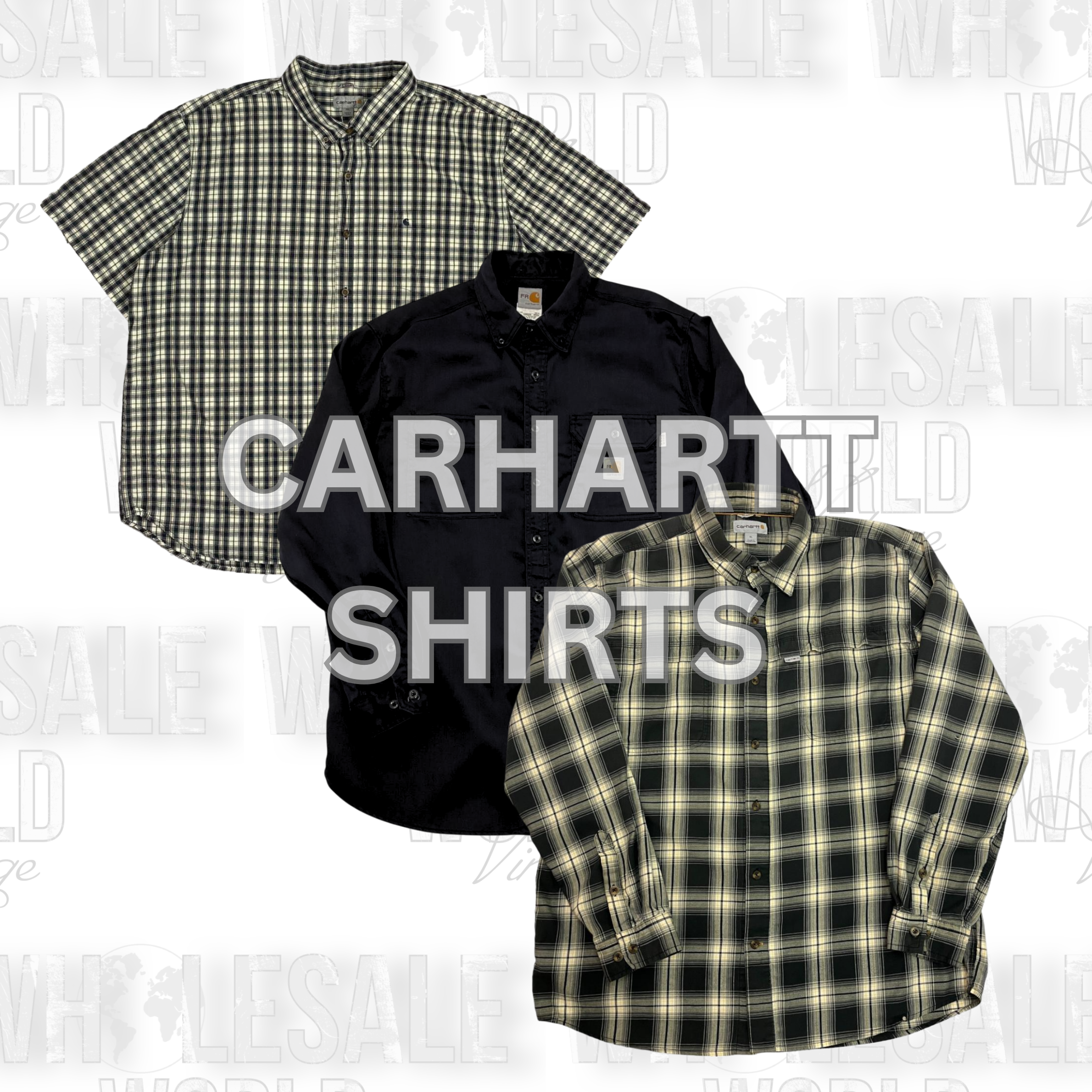 CARHARTT SHIRTS - GRADE AB