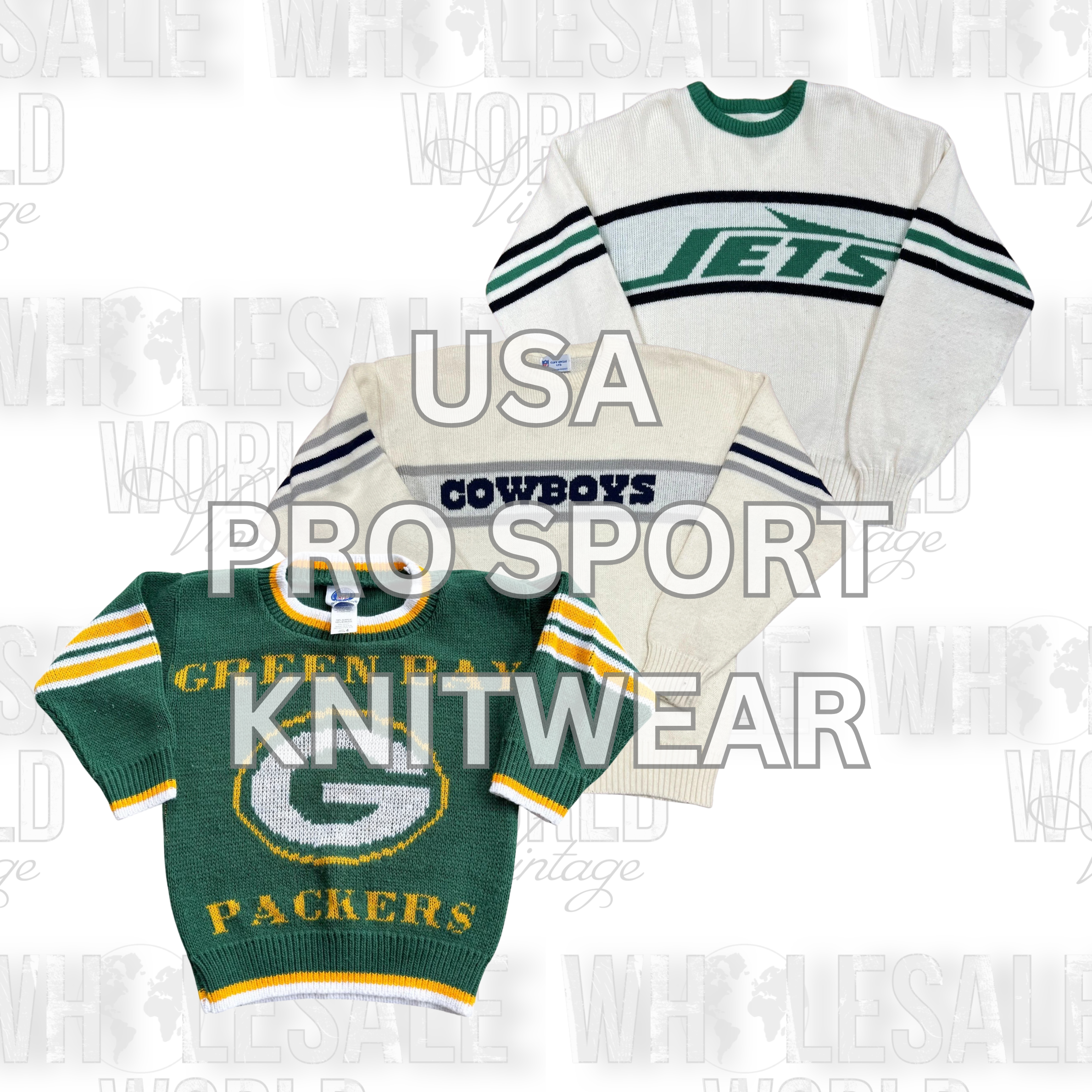 USA PRO SPORT KNITWEAR - GRADE AB