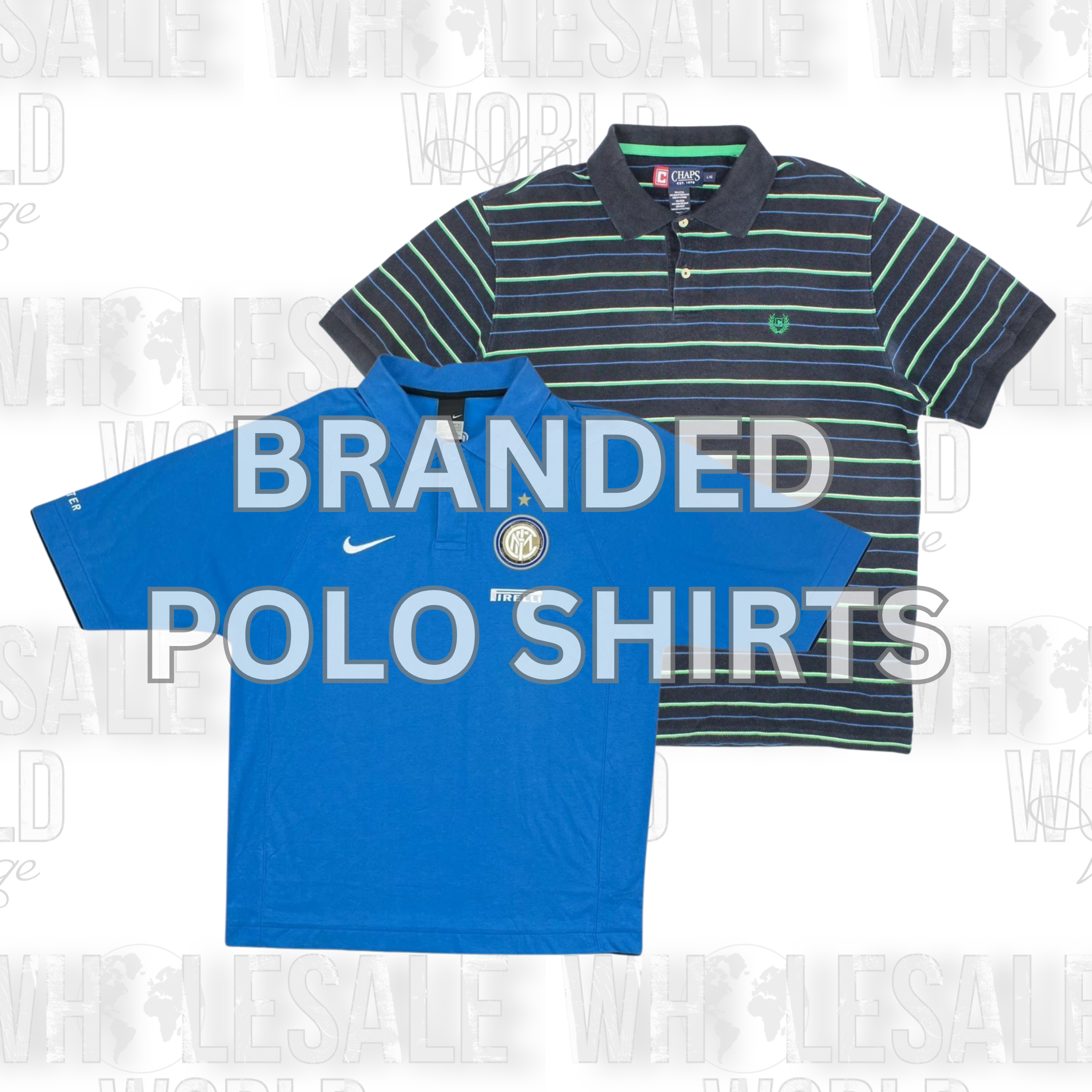 BRANDED POLO SHIRTS - GRADE AB