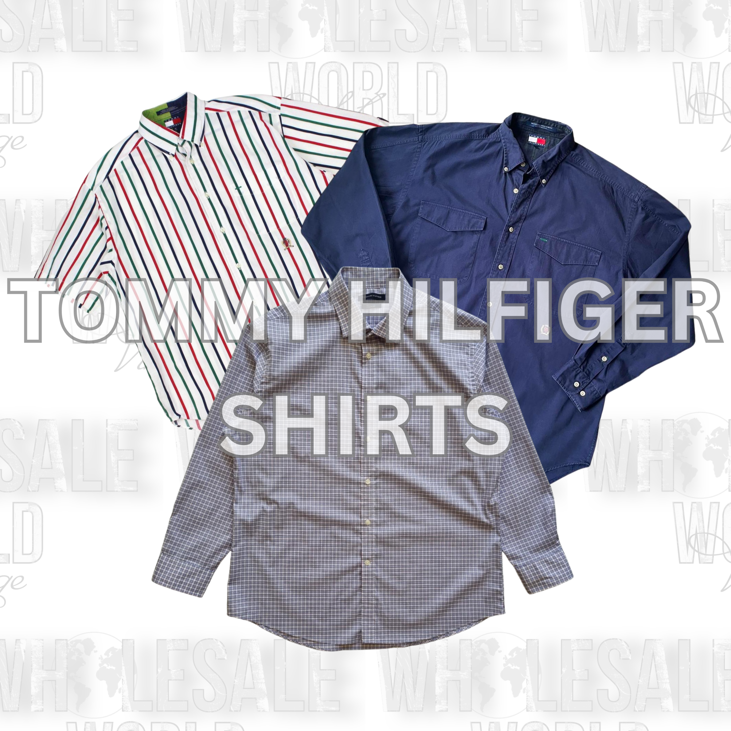 TOMMY HILFIGER SHIRTS - GRADE AB