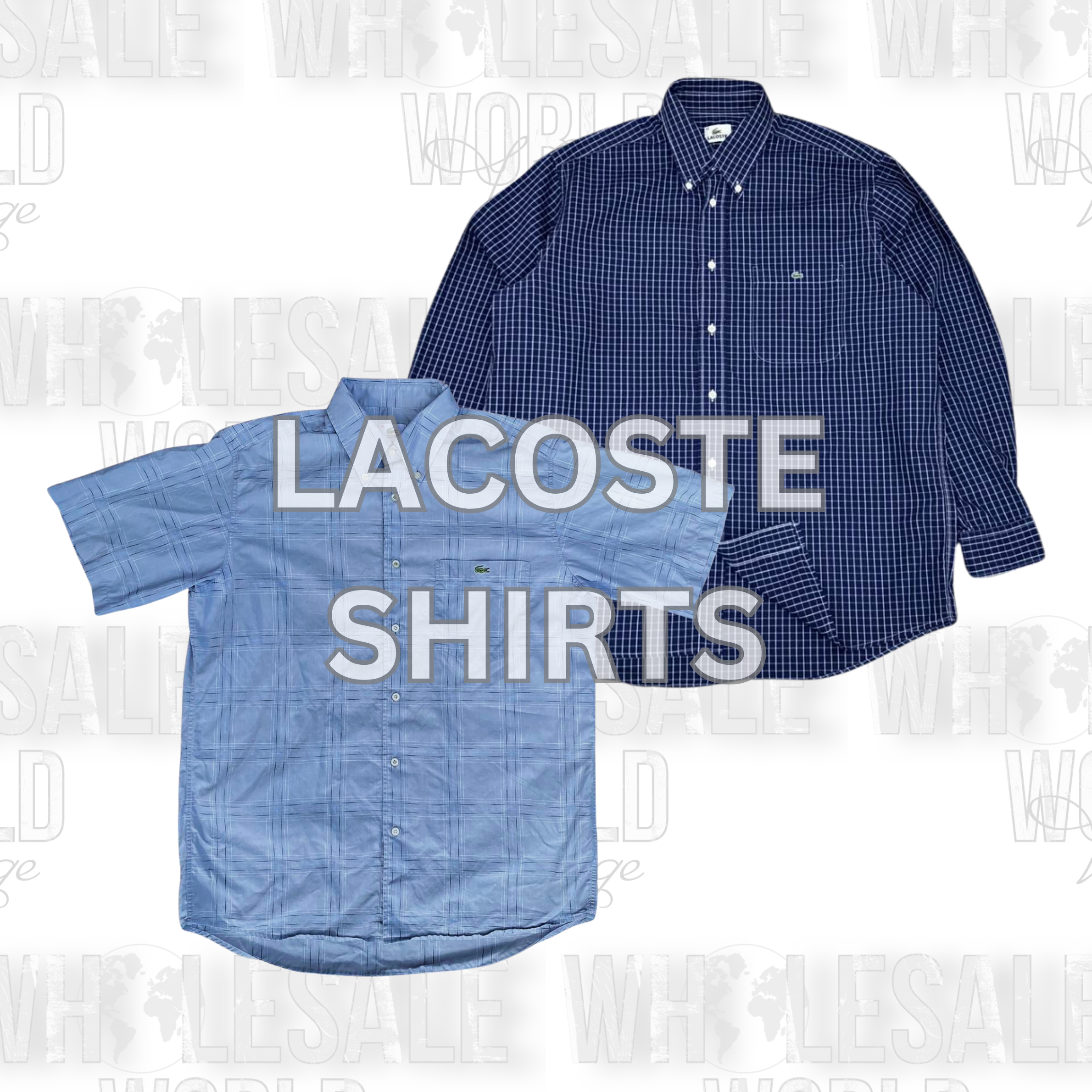 LACOSTE SHIRTS - GRADE AB