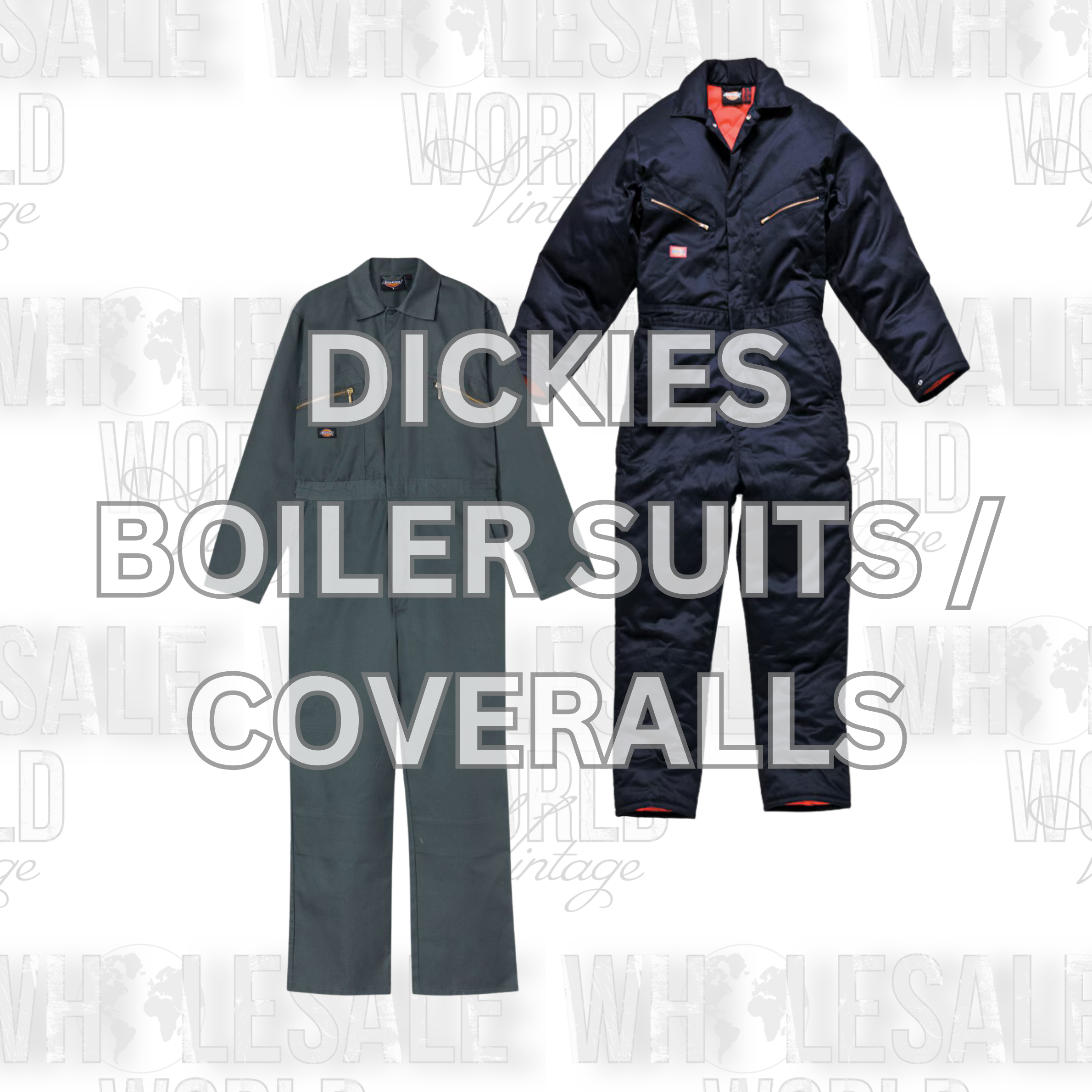 DICKIES BOILER SUITS / COVERALLS - GRADE ABC