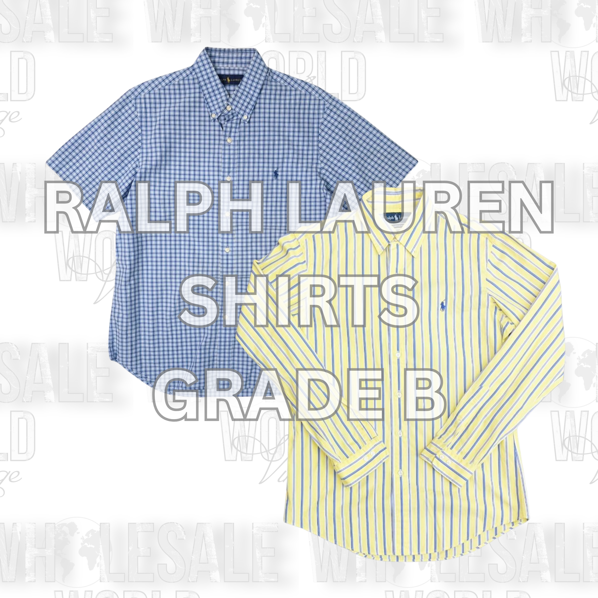 RALPH LAUREN SHIRTS - GRADE B