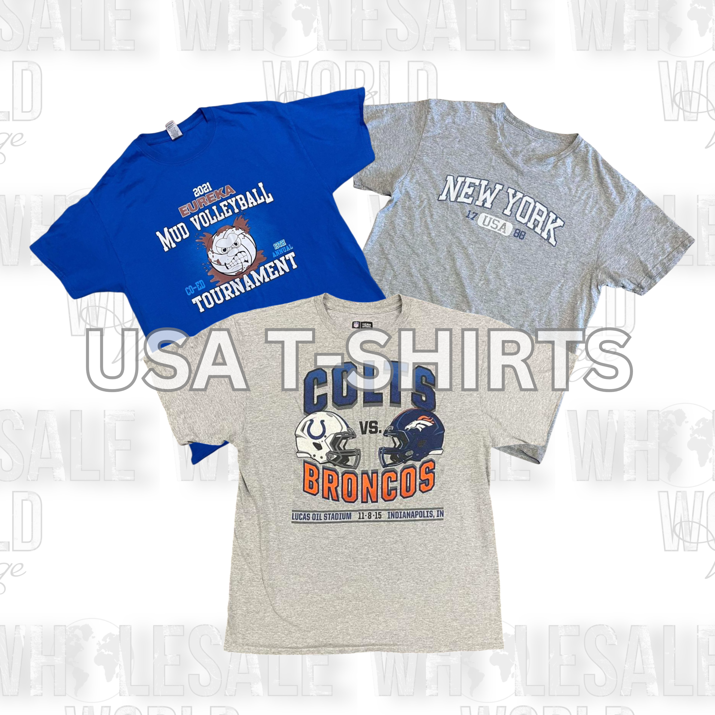 USA T-SHIRTS - GRADE AB