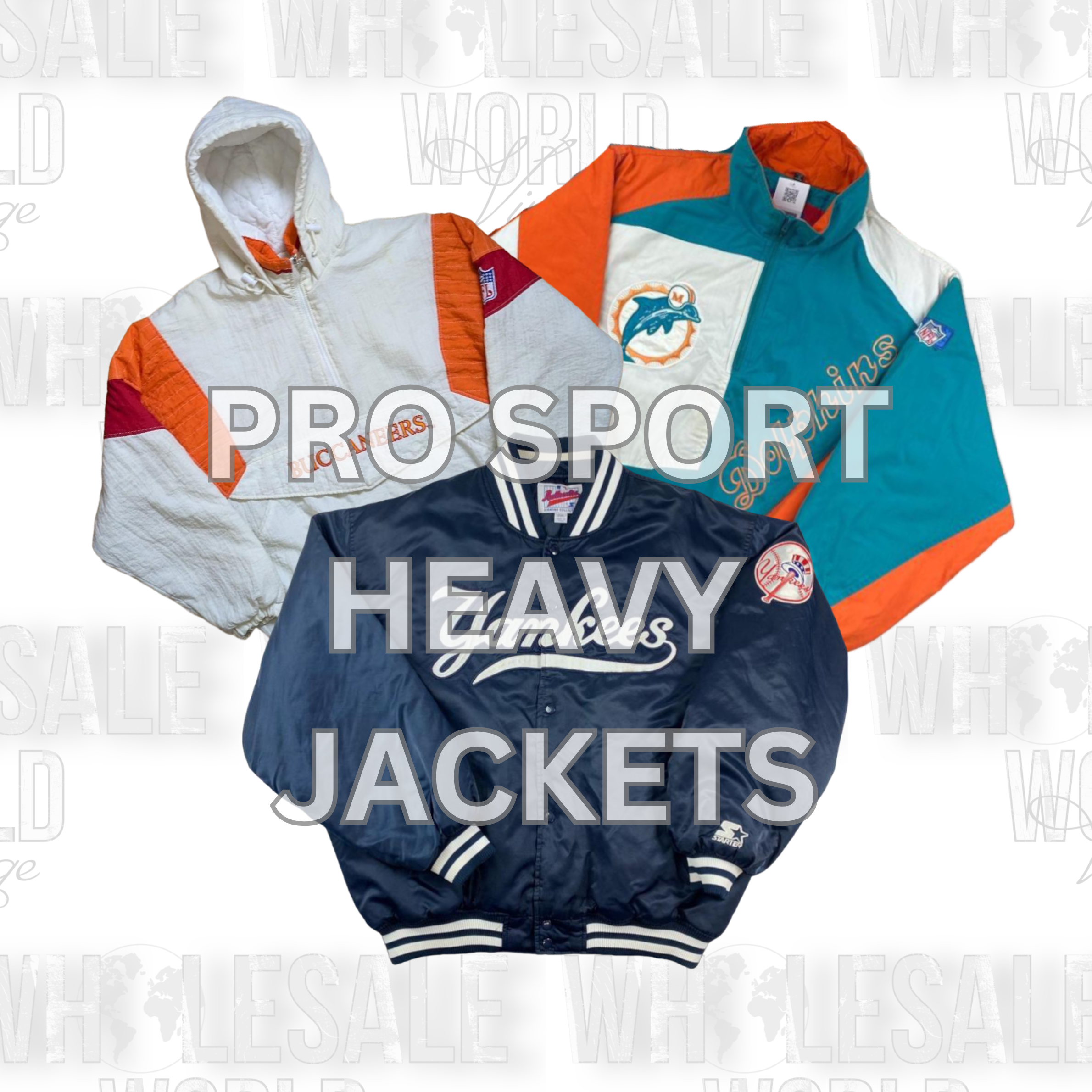 USA PRO SPORT & STARTER VETEMENTS D'HIVER LOURDS -..