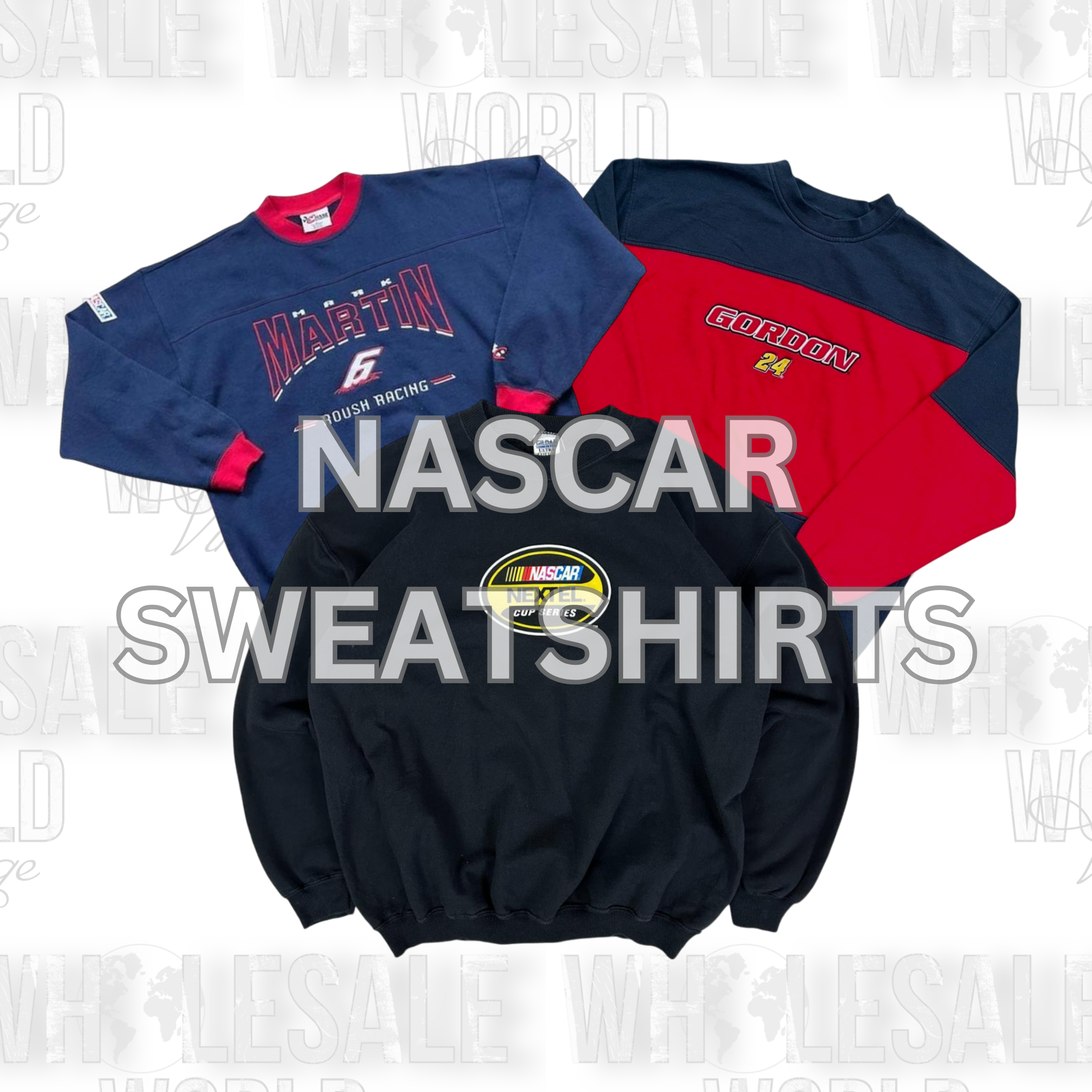 NASCAR MOLETONS E CAPUCINHAS - GRADE A