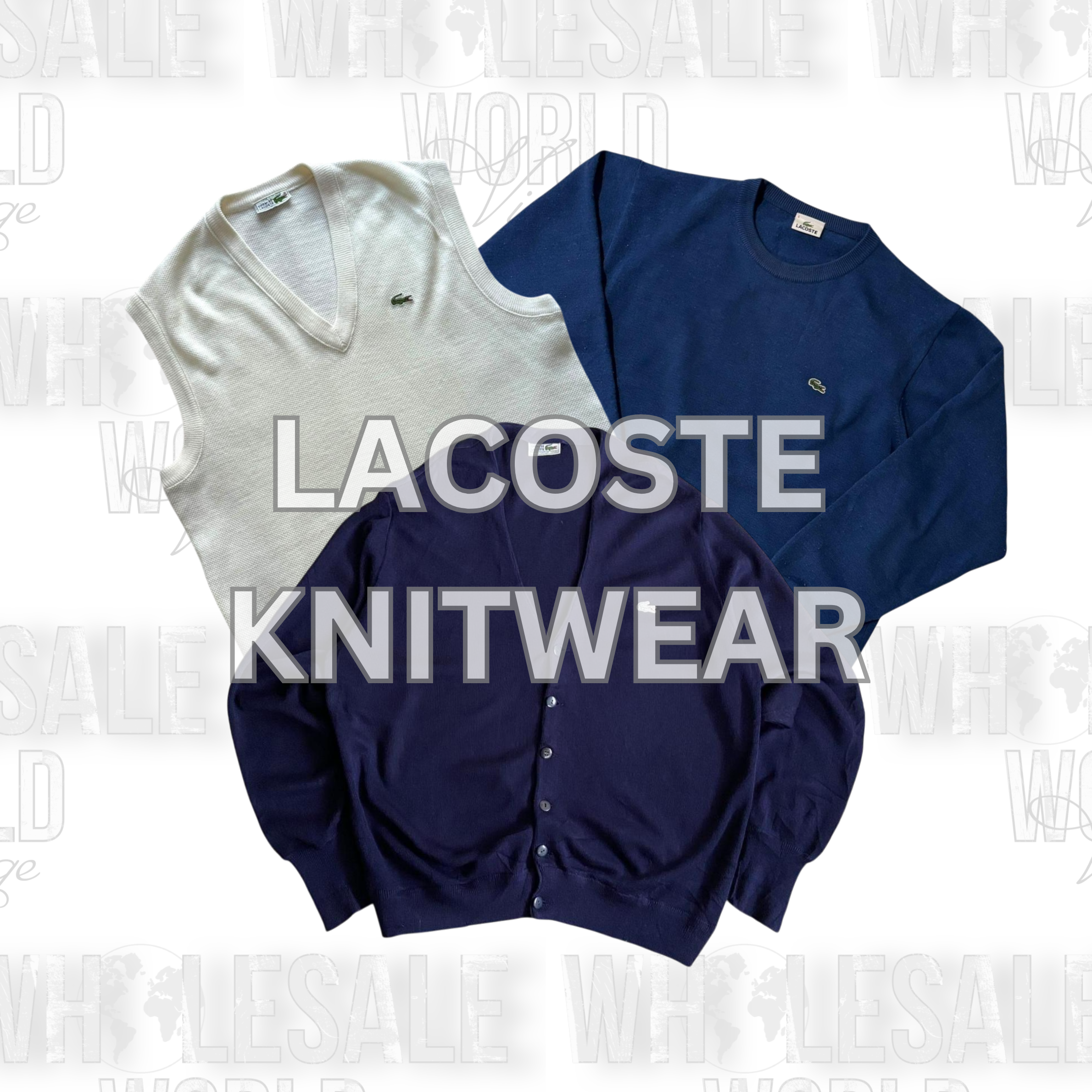 LACOSTE KNITWEAR - GRADE A
