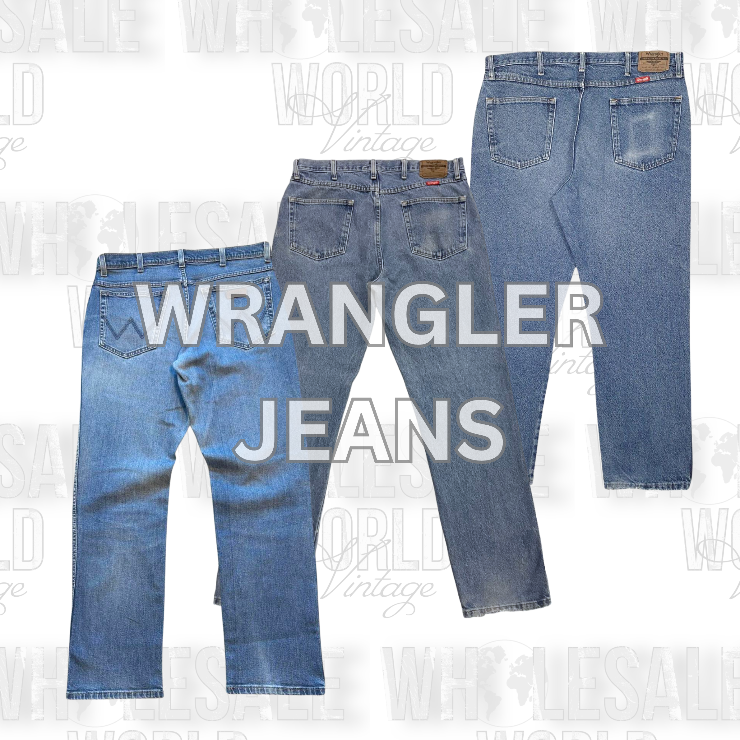 WRANGLER JEANS / PANTALONI - GRADO A