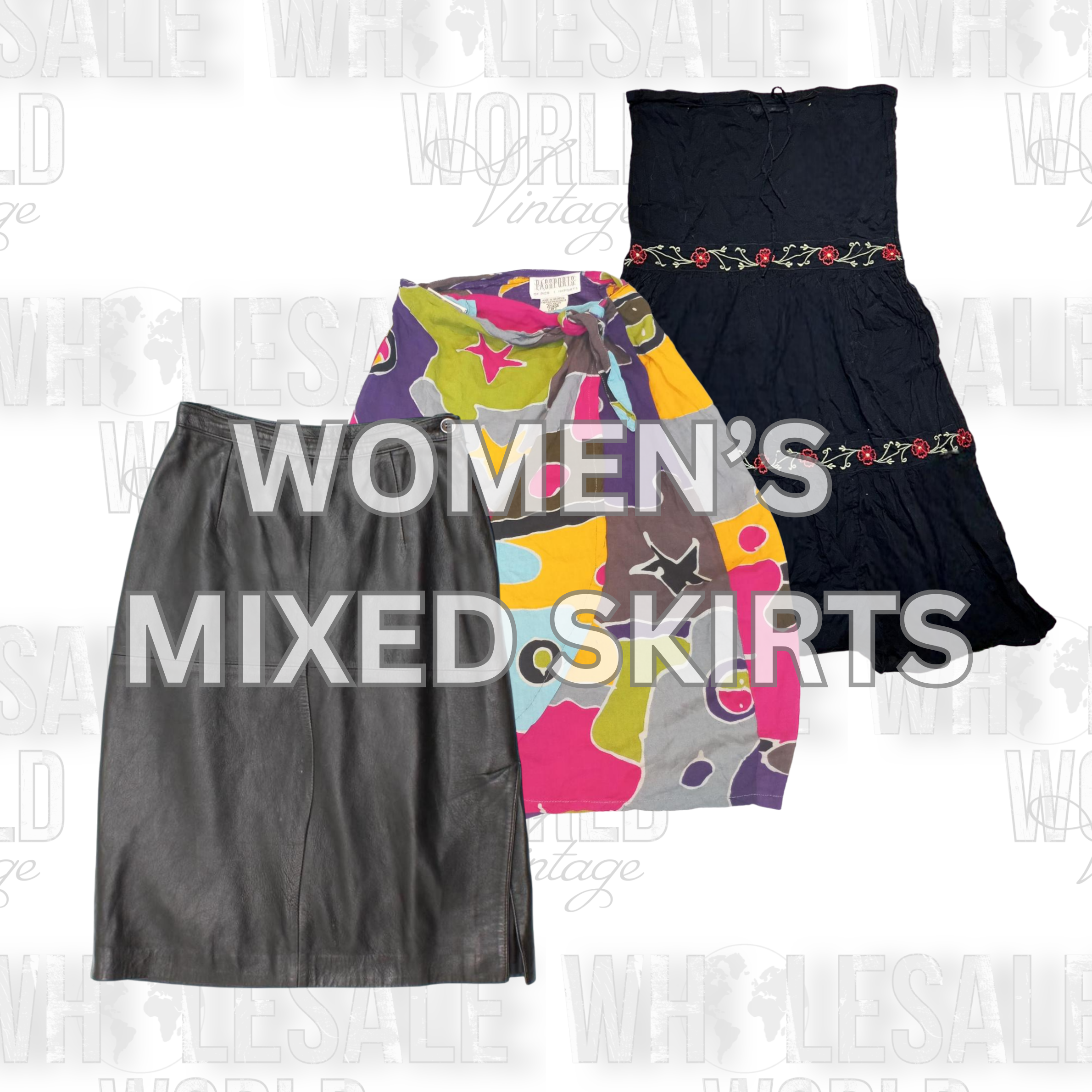 WOMEN'S MIXED SKIRTS - GRADE A