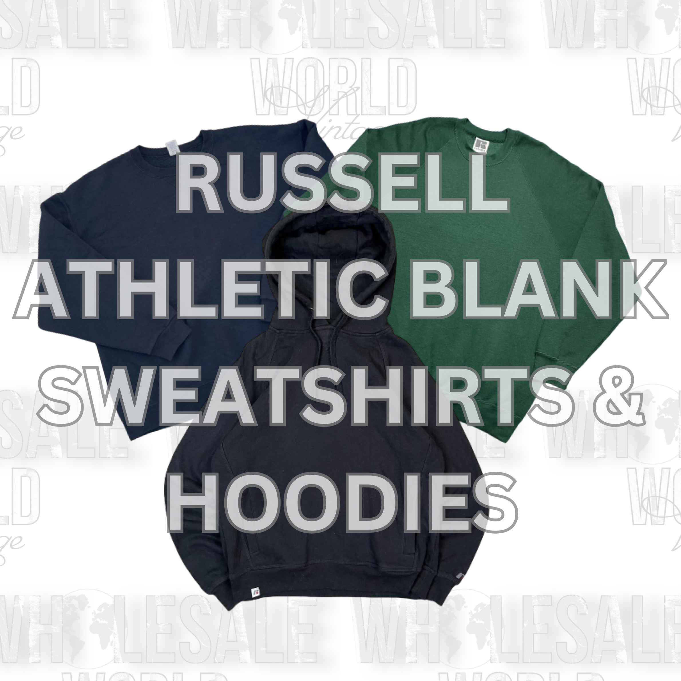 SWEAT-SHIRTS ET HOODIES BLANCS RUSSELL ATHLETIC - ..