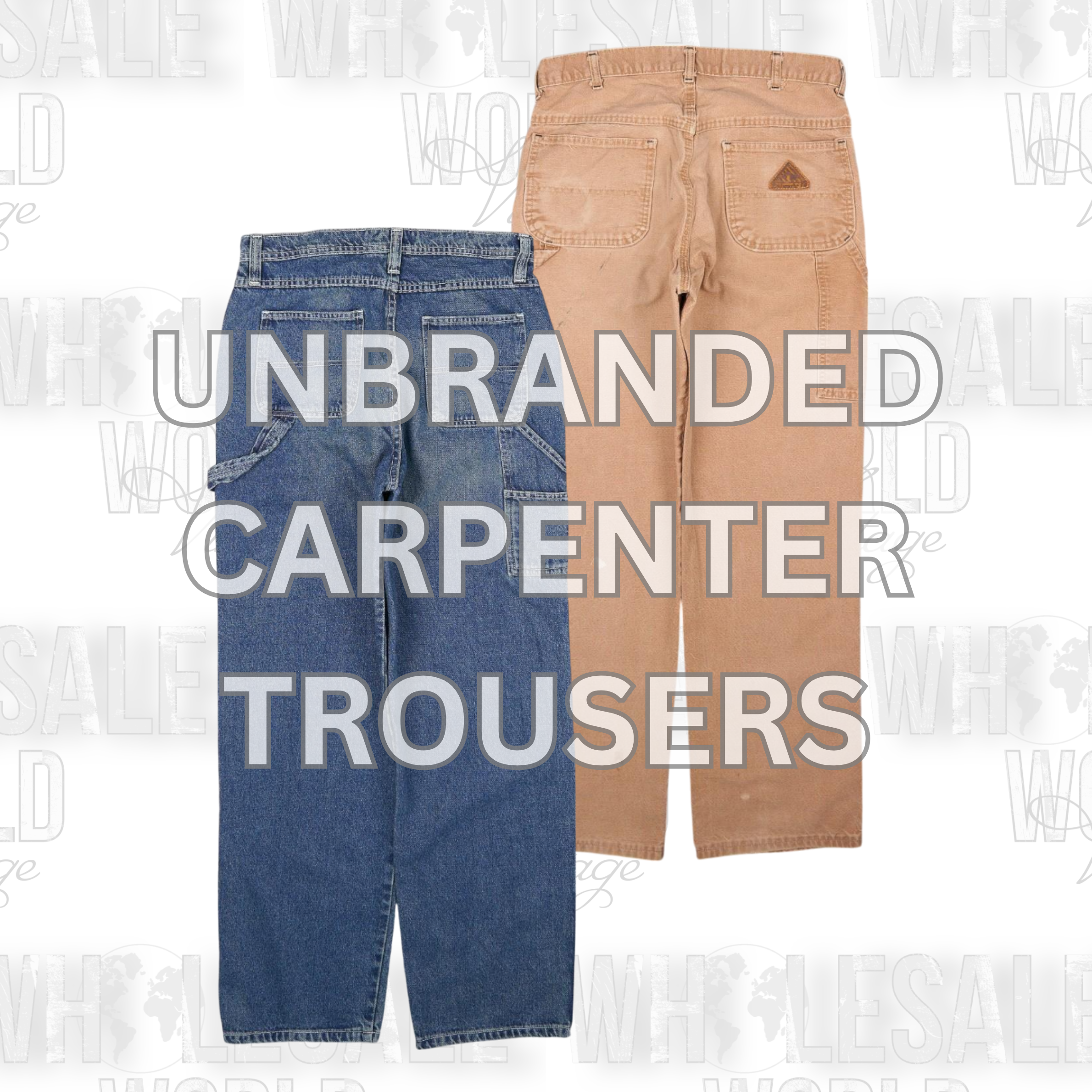 UNBRANDED CARPENTER TROUSERS - GRADE A