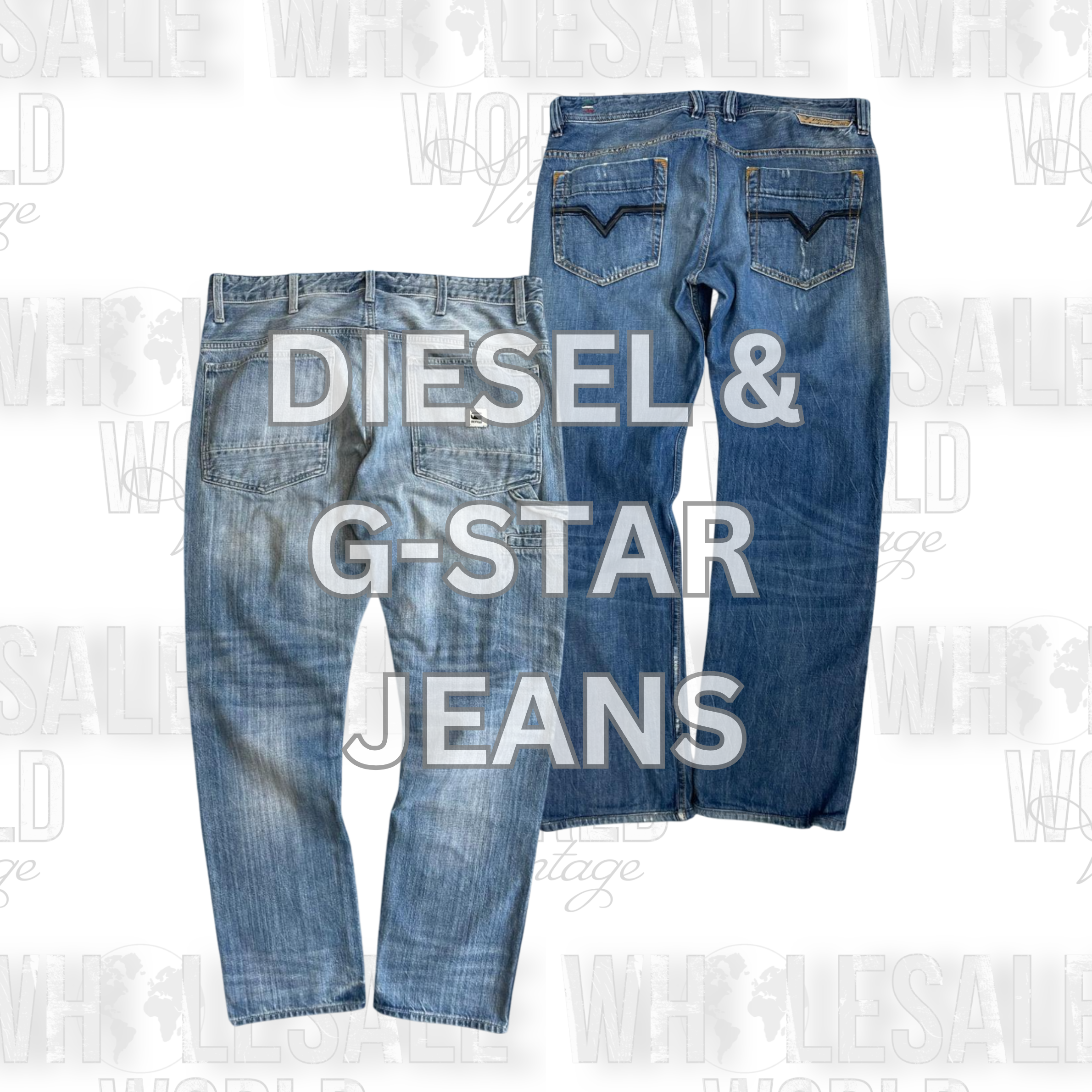DIESEL & GSTAR JEANS - GRADE A