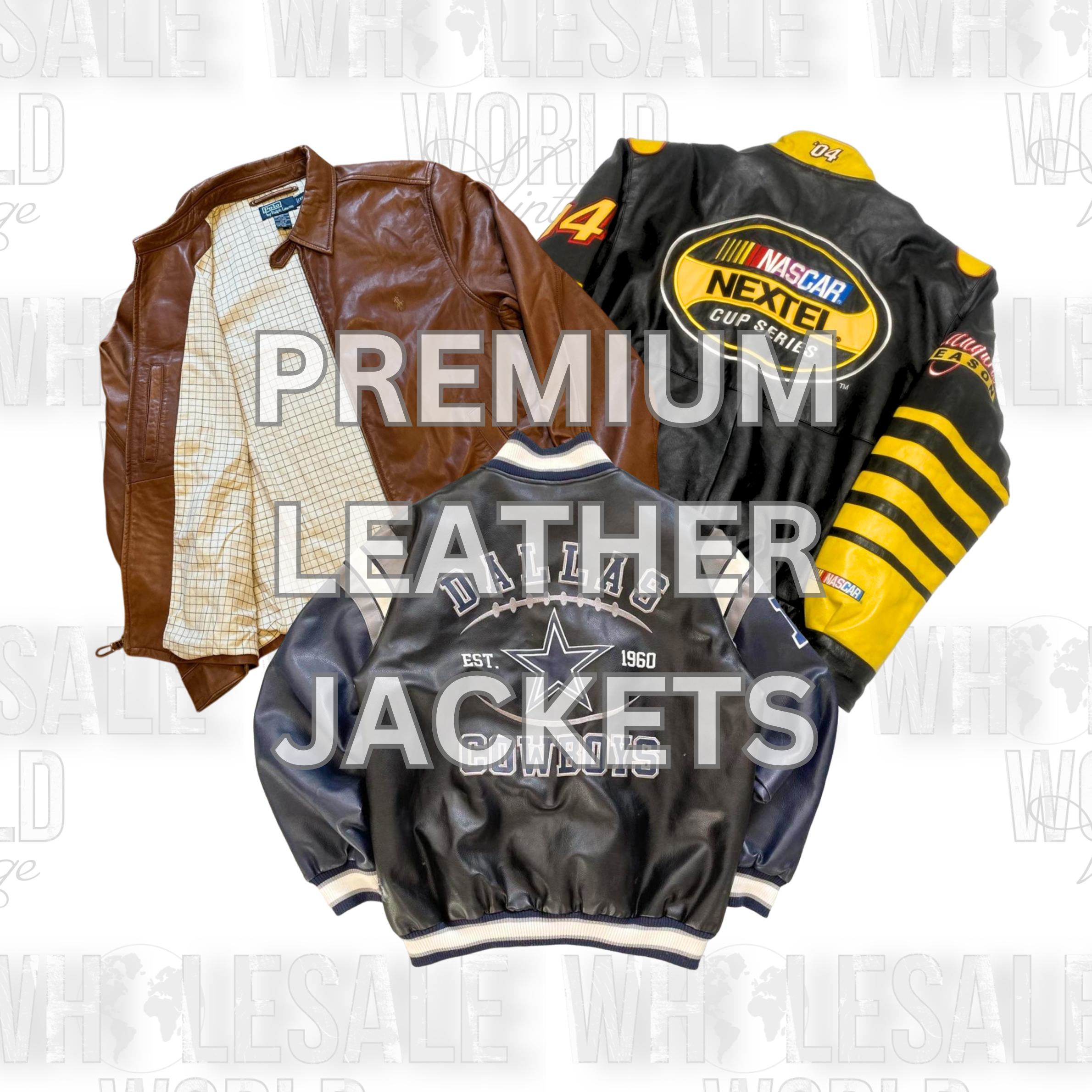 PREMIUM LEATHER JACKETS - GRADE AB
