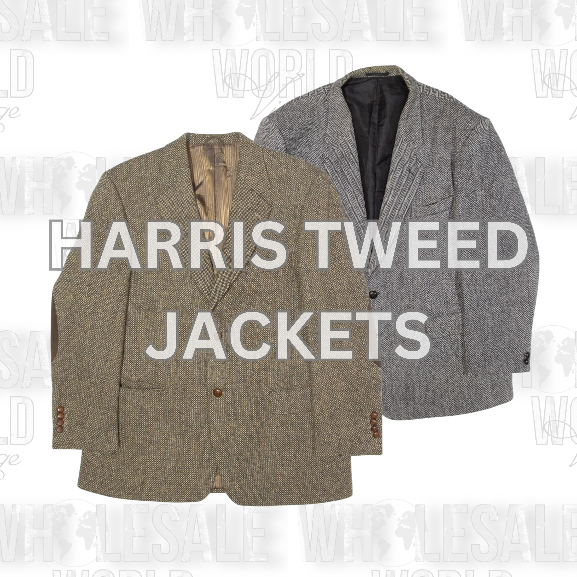 HARRIS TWEED BLAZERS - GRADE A