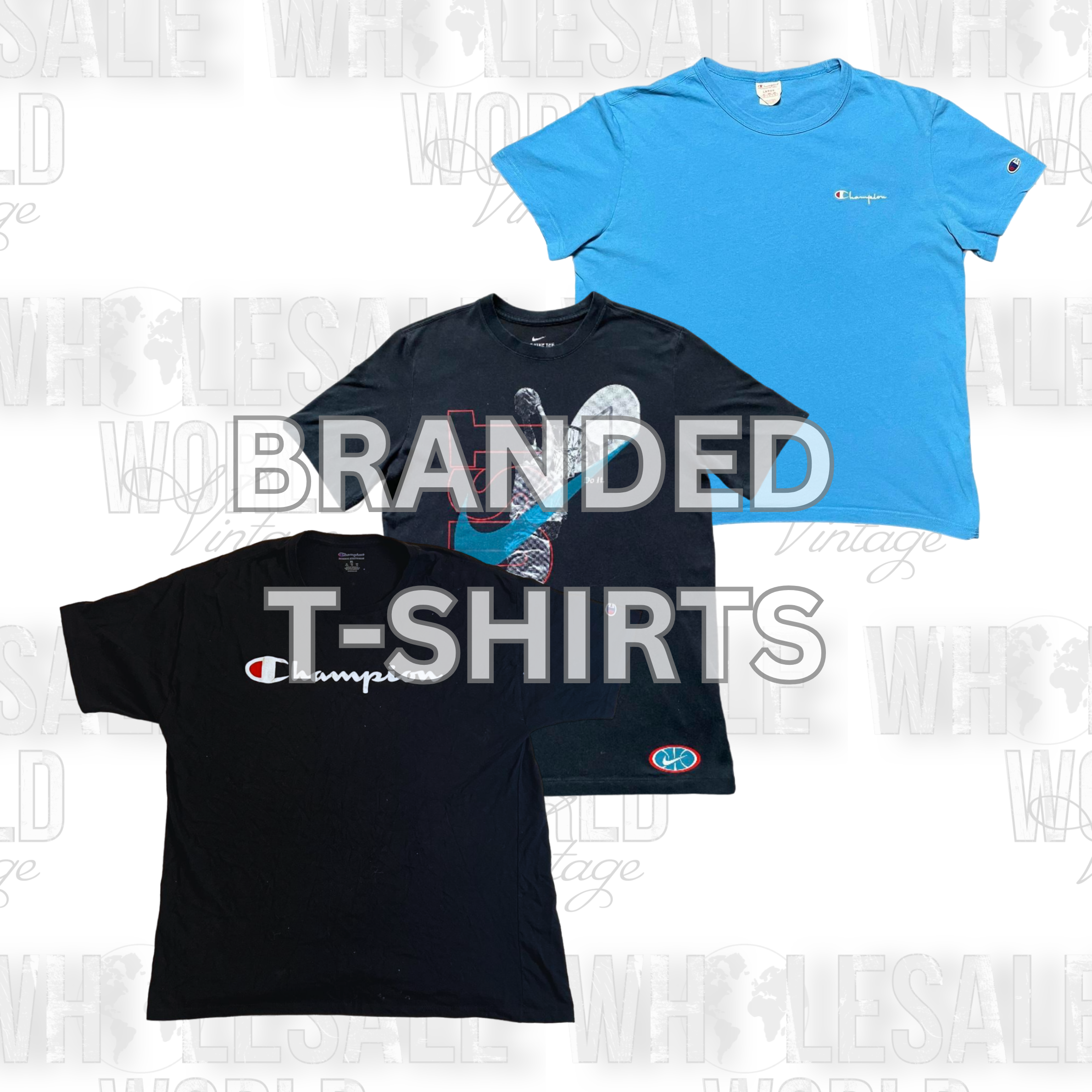 BRANDED T-SHIRTS - GRADE A