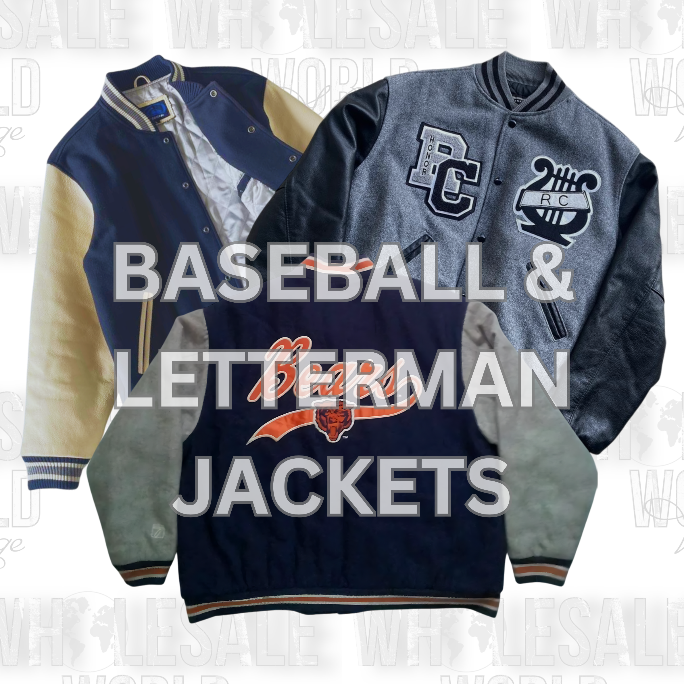 VESTES DE BASEBALL ET LETTERMAN - CLASSE AB
