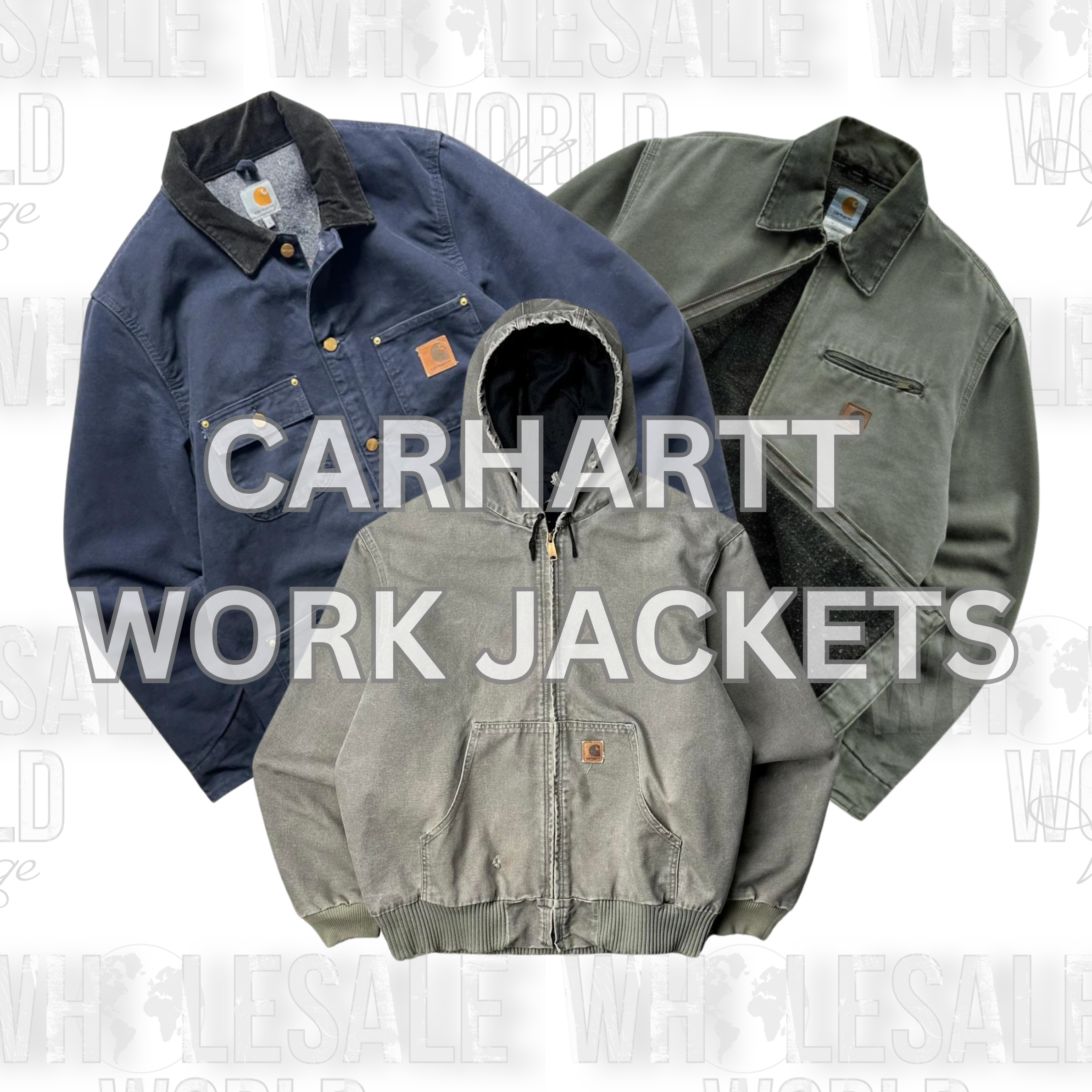 CARHARTT WORK JACKETS - GRADE AB