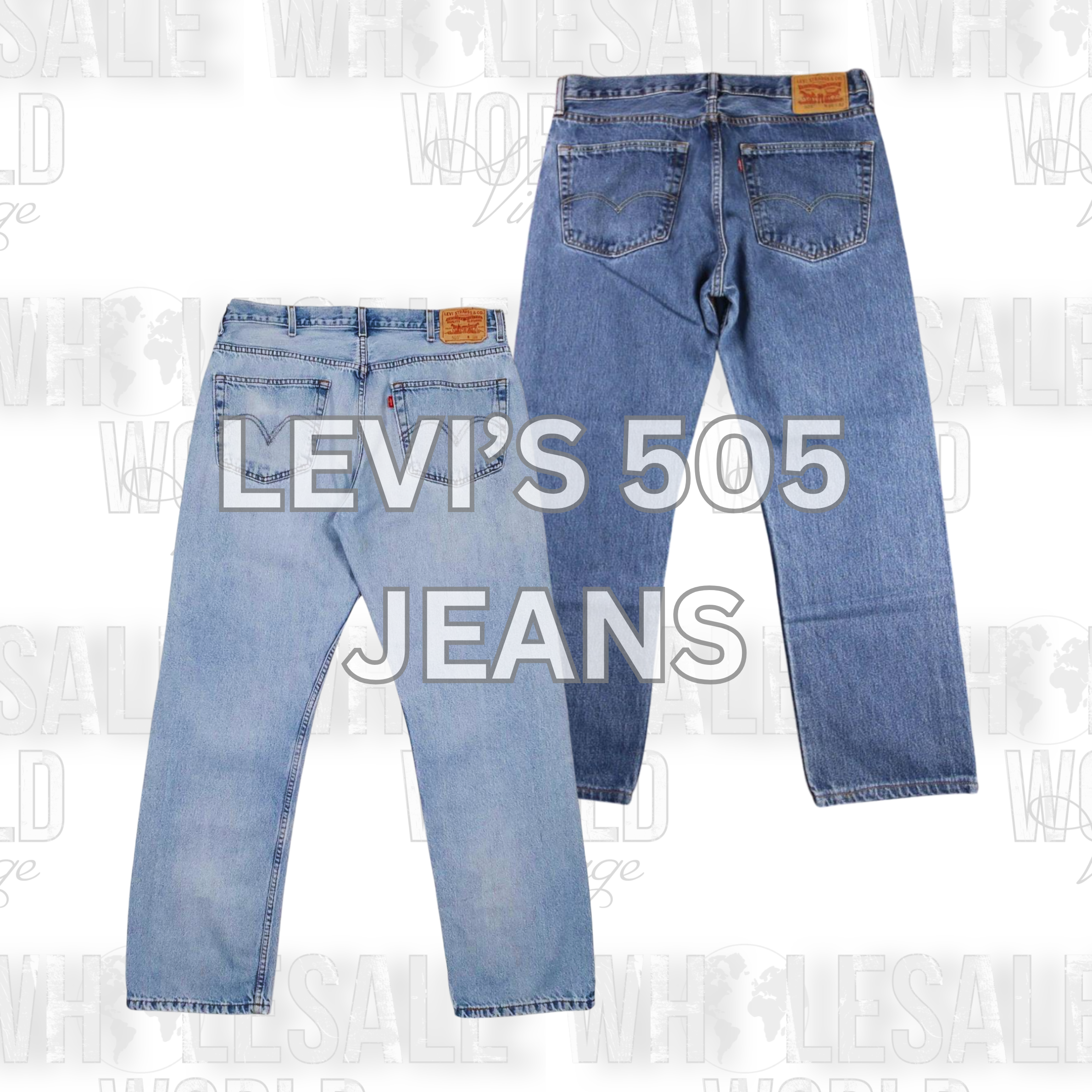 LEVI'S 505 JEANS - GRADE A
