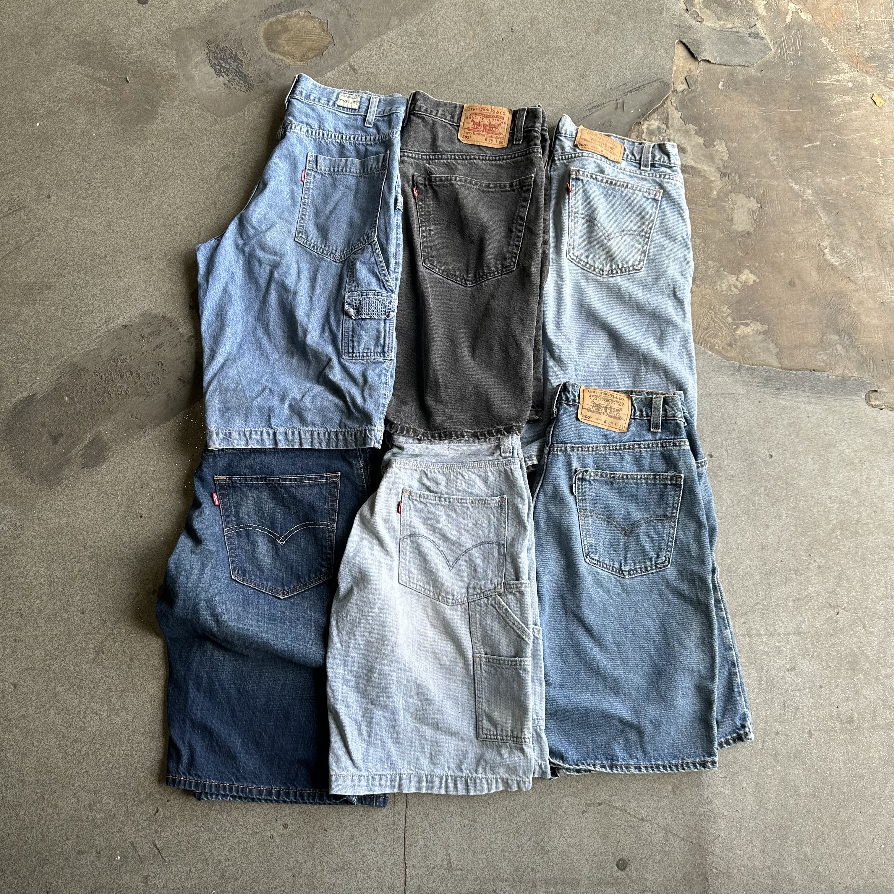 LEVIS BAGGY JORTS
