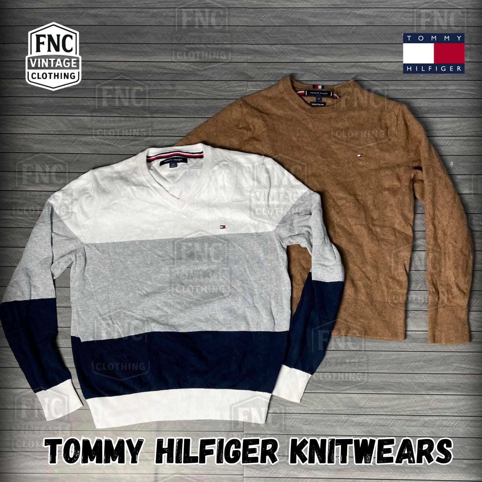 Tommy Knitwear – Iconico Look Preppy