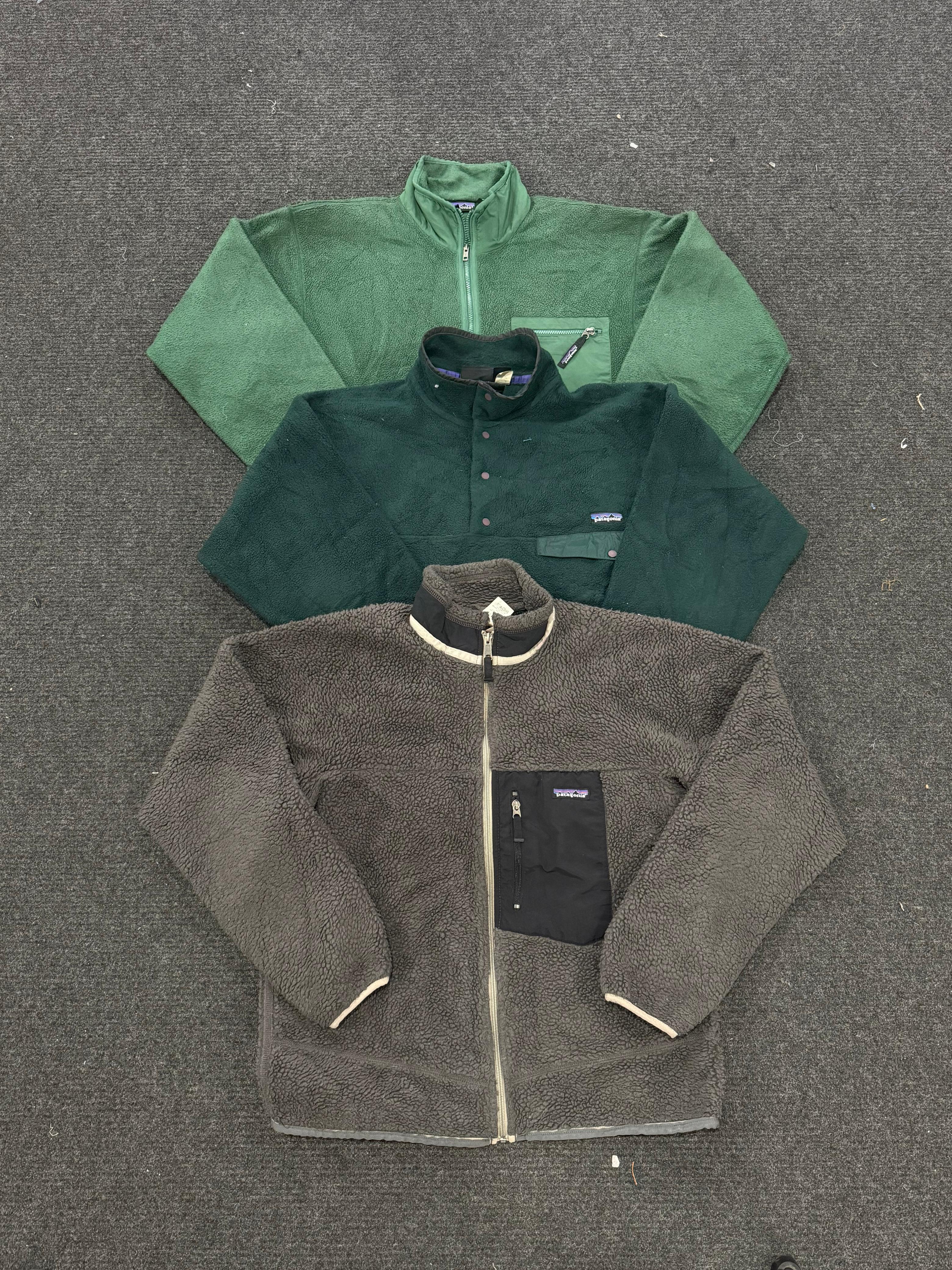 PATAGONIA FLEECE JACKETS