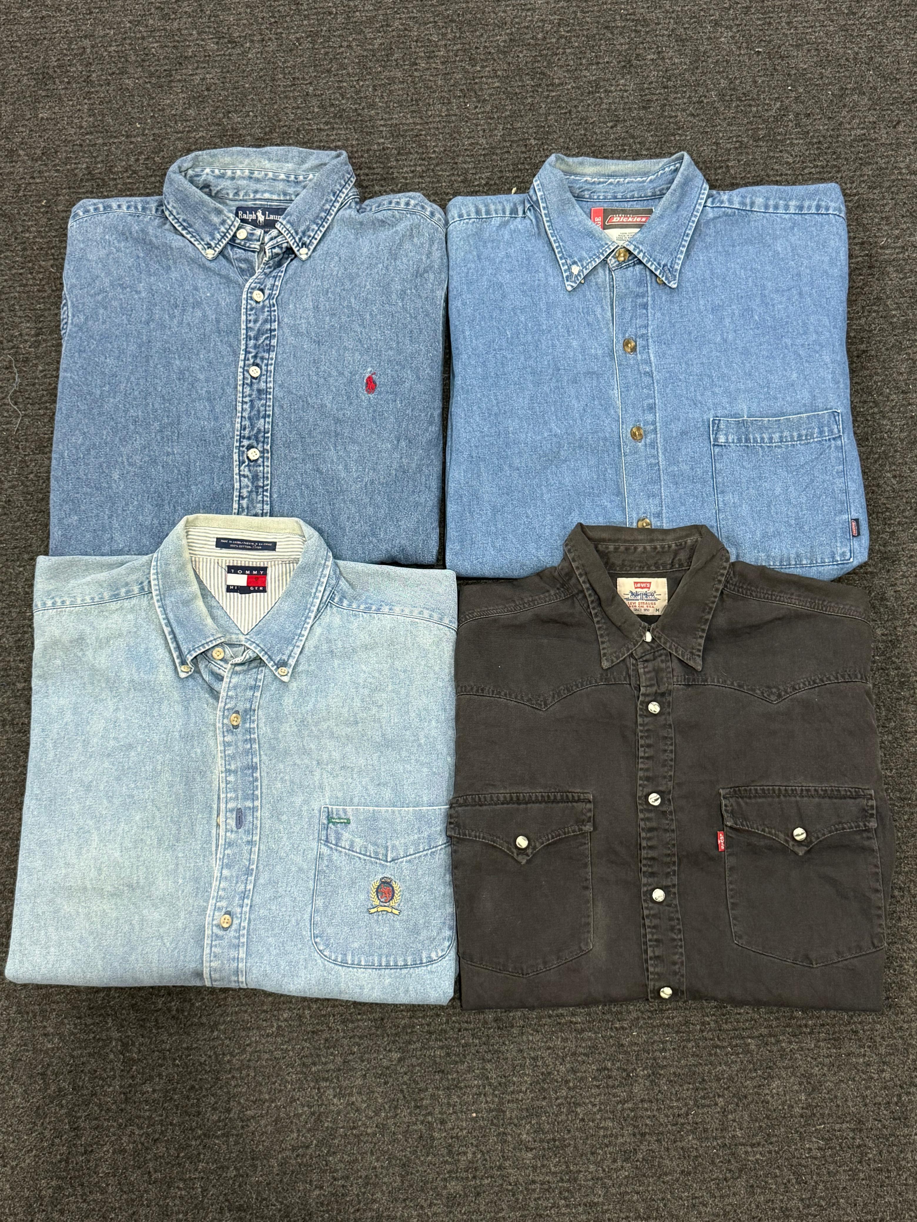 BRANDED DENIM SHIRTS