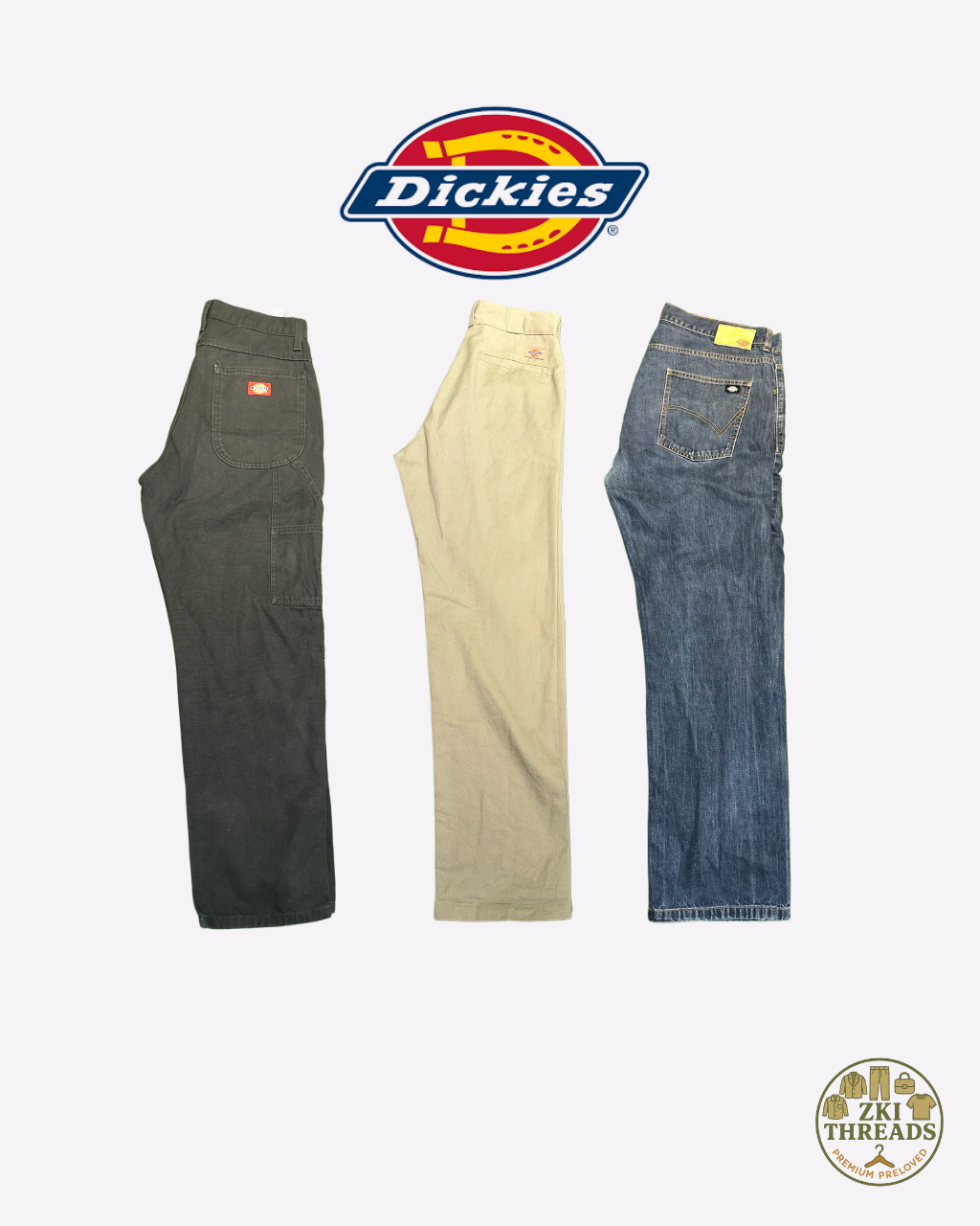 dickies jeans and straight pants (a25)