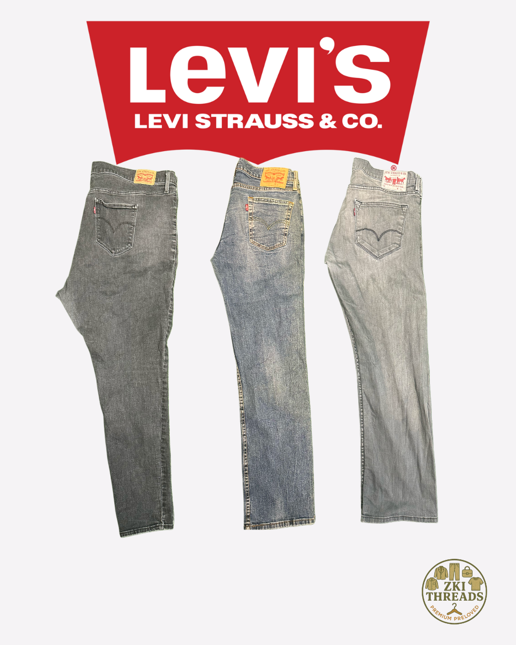 levi's mix code jeans (a10)