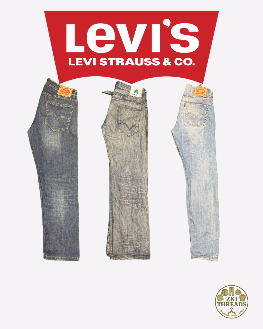 levi's mix code jeans (a7)