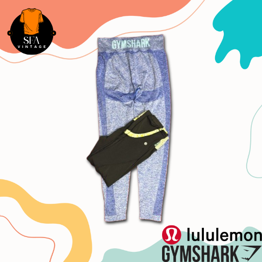Gymshark and Lululemon leggings
