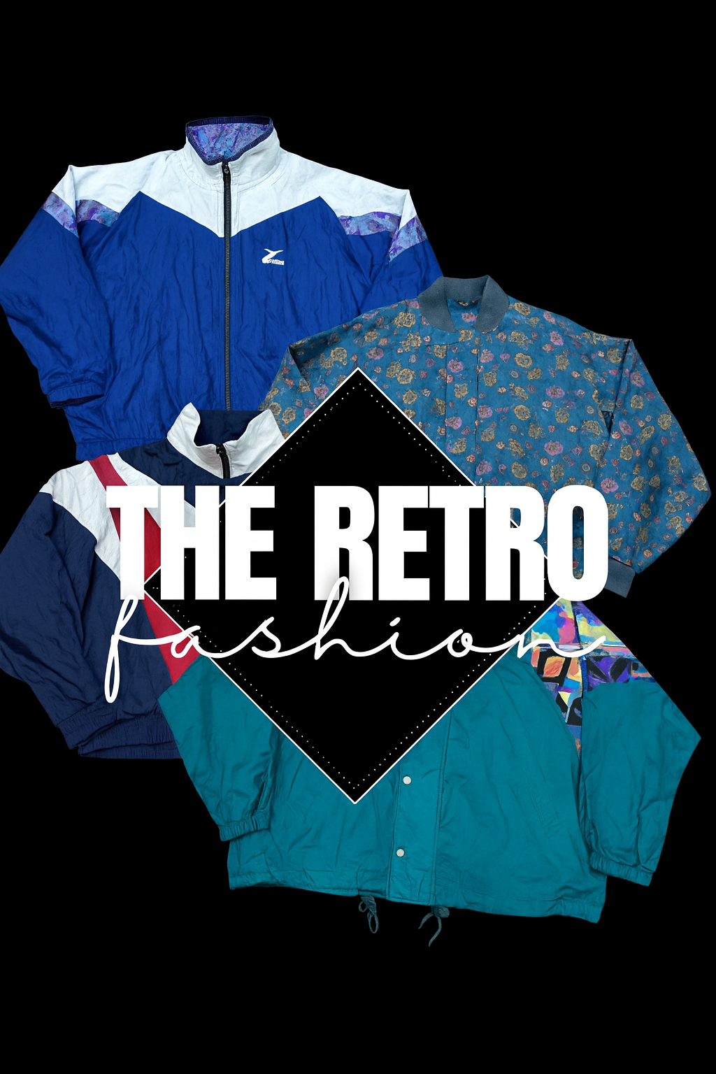 Vintage Mixed Track Jackets