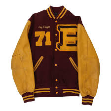Unbranded Wool Varsity Jacket (Retro Style)