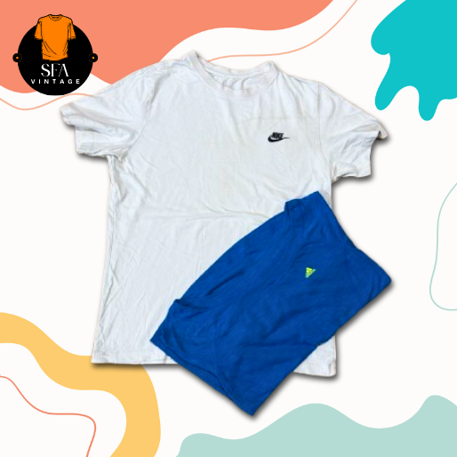 T-shirt Nike e Adidas