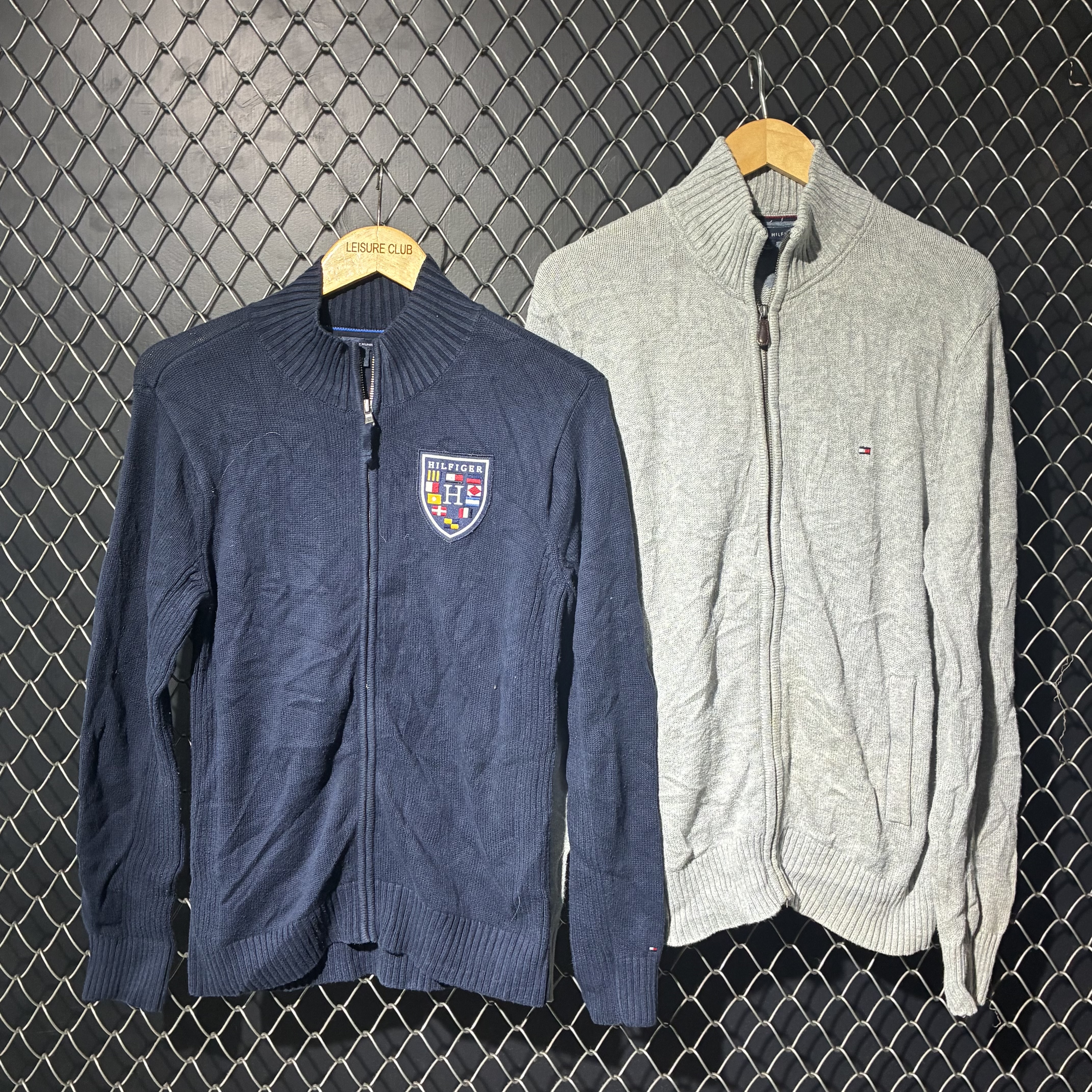tommy hilfiger full zip knitwear fnc703