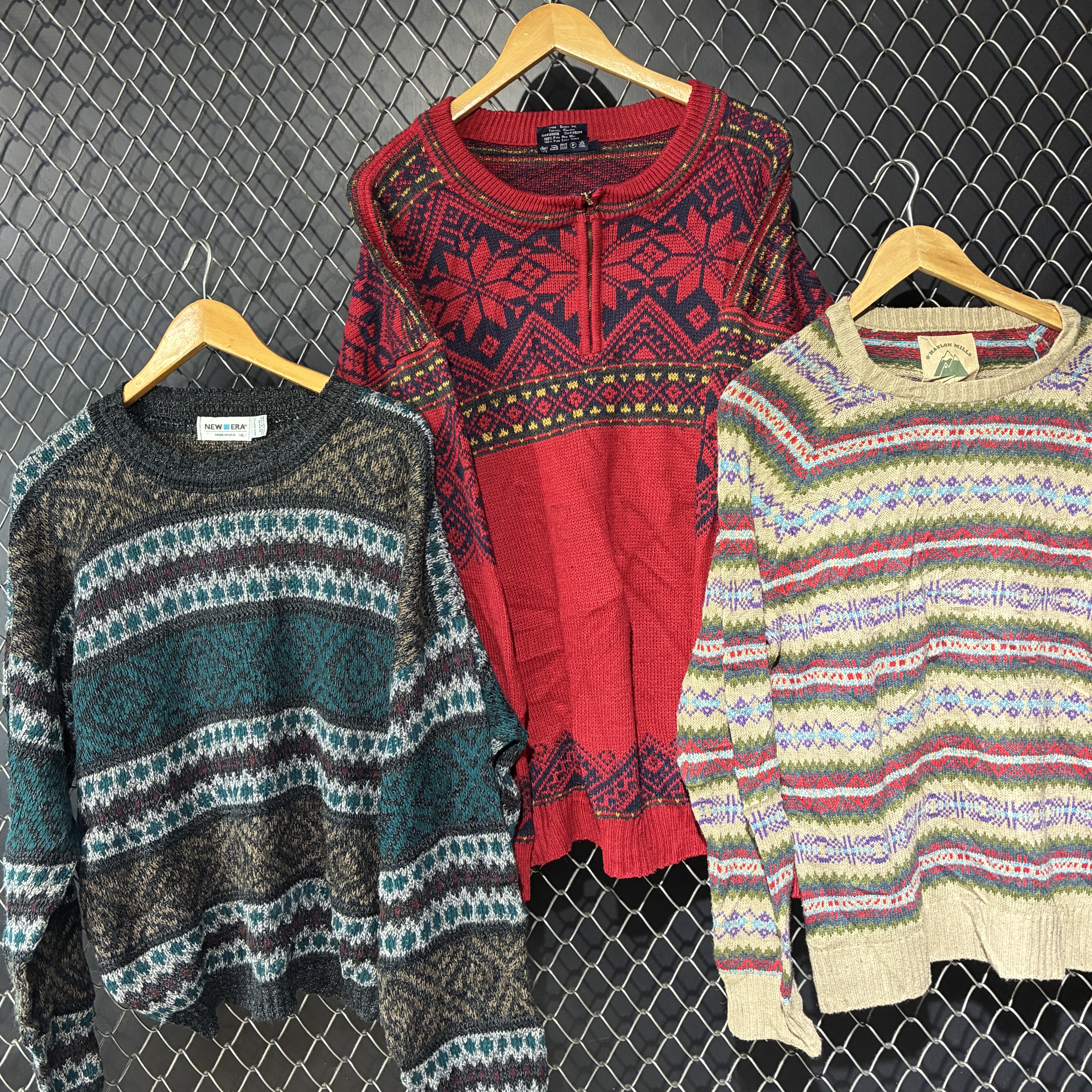 crazy pattern ethenic sweaters (fnc:751)