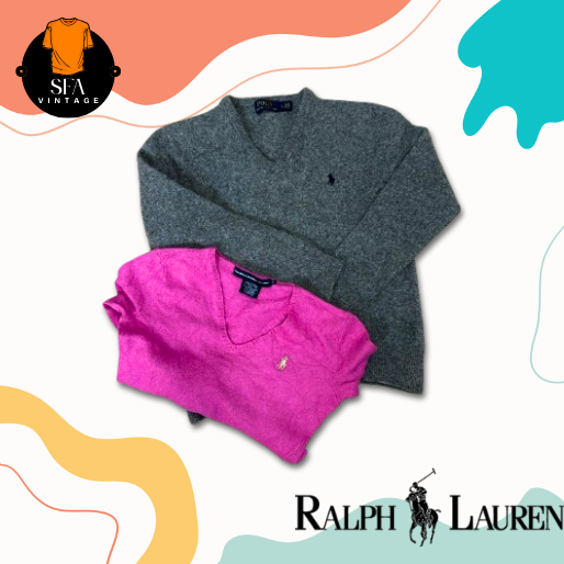 ralph lauren v-neck sweaters