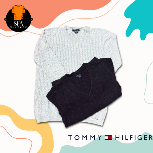 tommy hilfiger cable knit sweaters