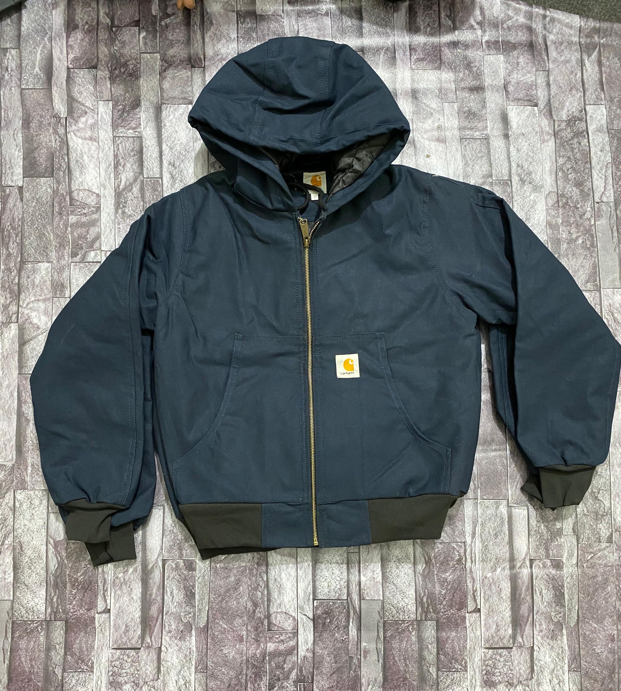Carhartt Active Reworked Style Blue Jackets