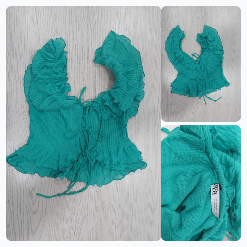 Zara Ruffle Top