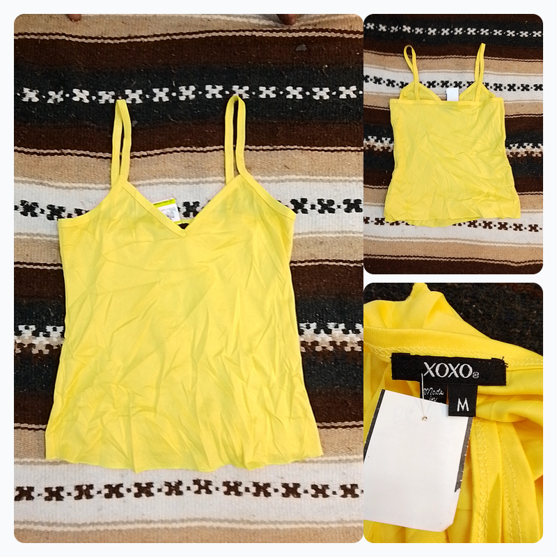 XOXO Yellow Cami Top