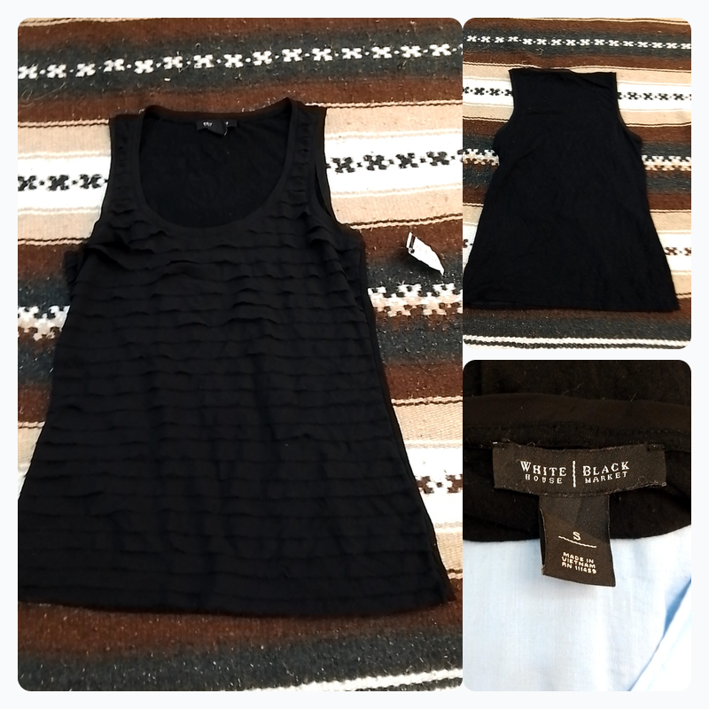 Black Sleeveless Top