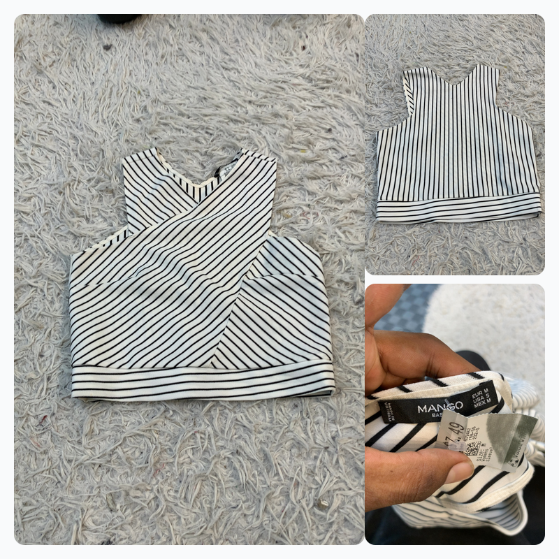 Striped Sleeveless Top