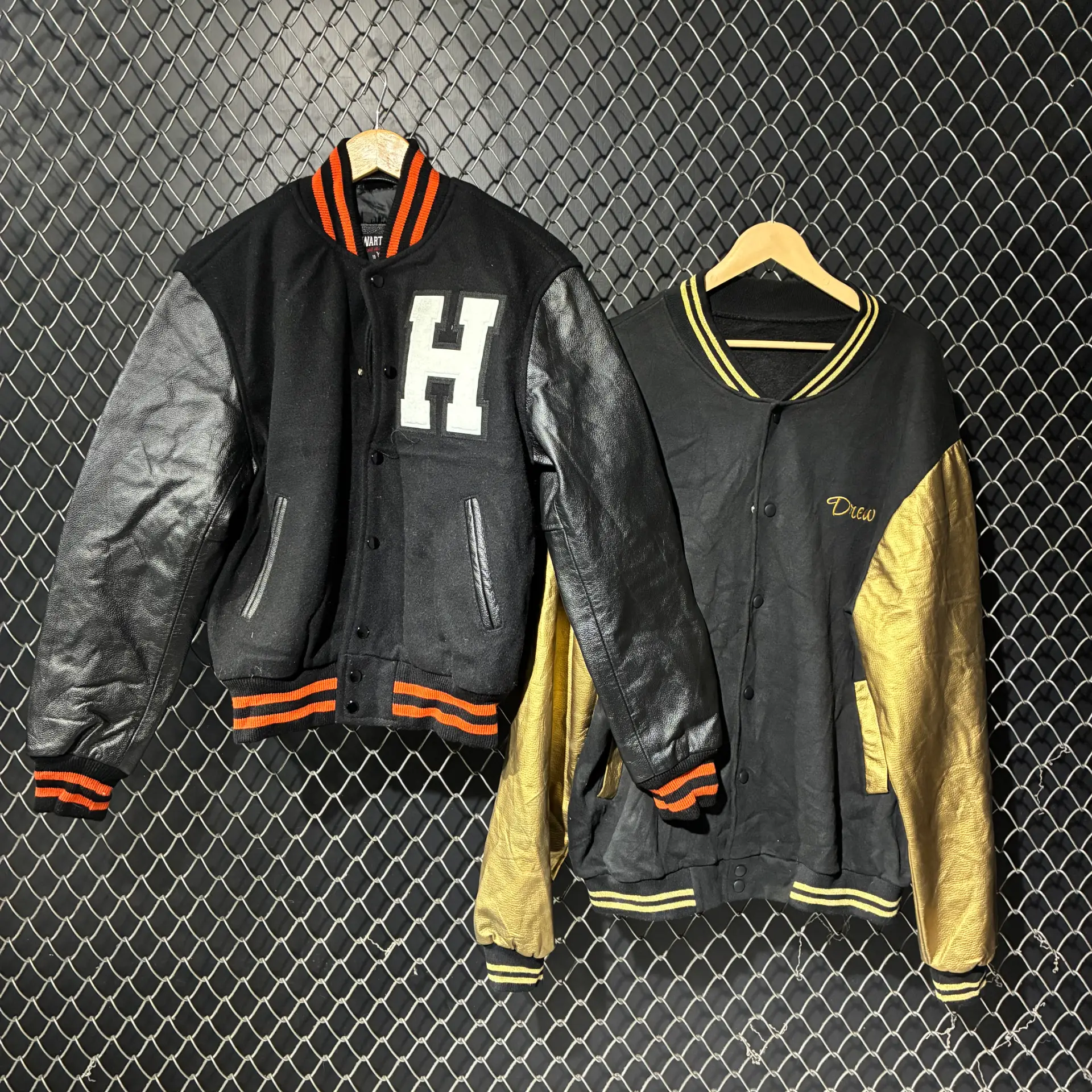 giacca da baseball varsity in lana premium (fnc-83..